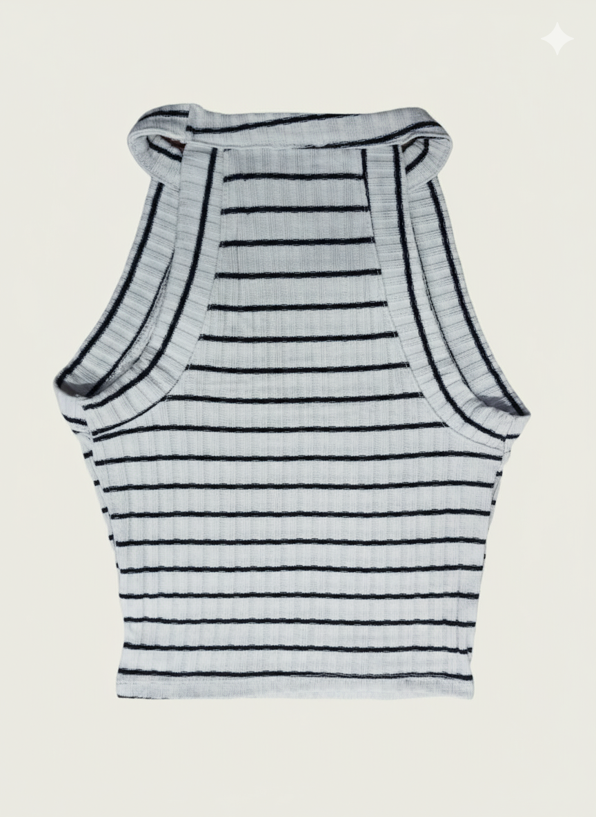 Bershka Striped Top W-12.5 / L-17