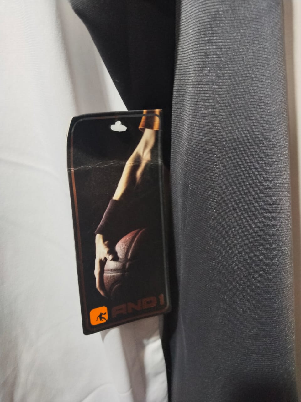 AND1 Jacket Full Zip Gray Athletic Basketball Long Sleeve W-21 /L-27