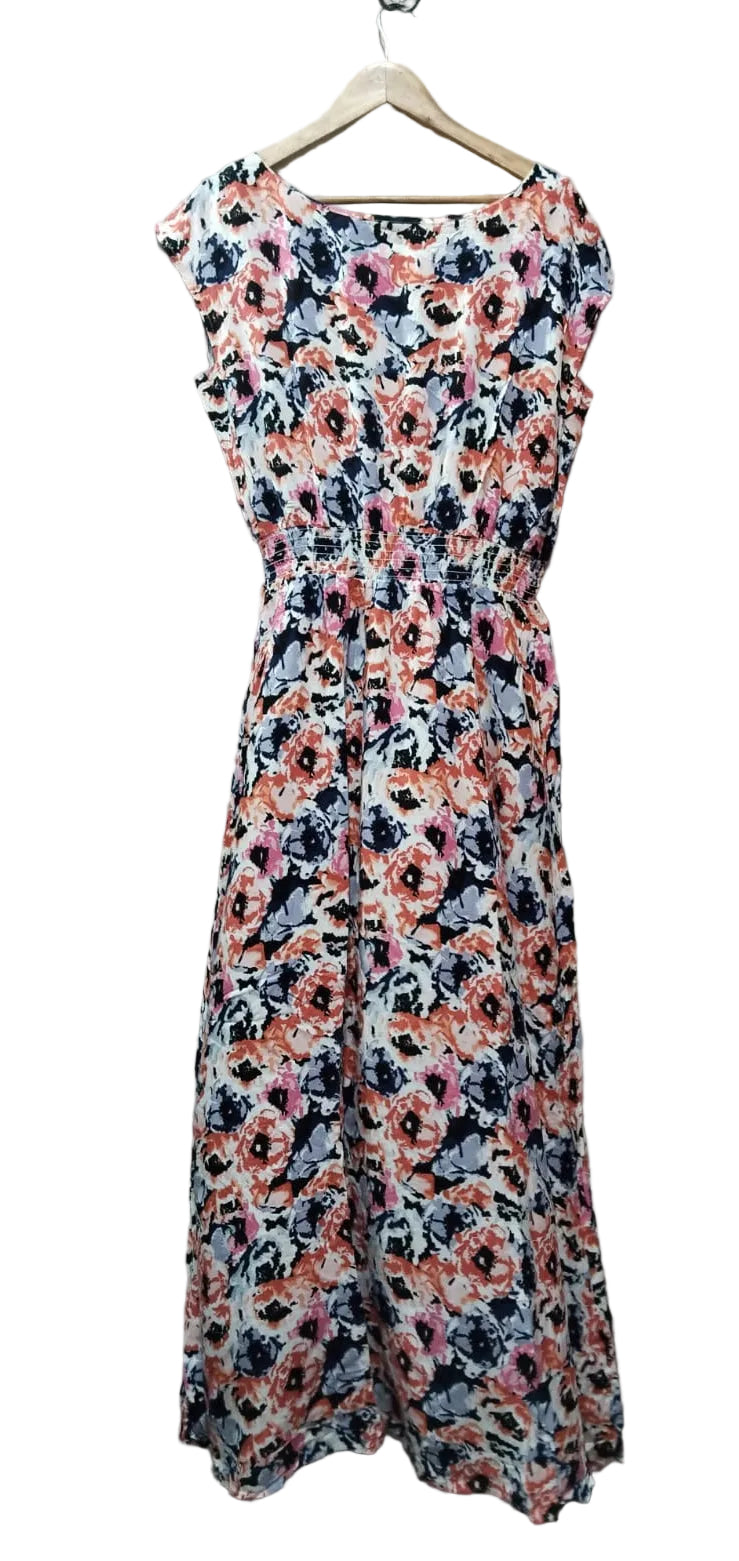PAPAYA WEEKEND |L/XL| BUST 19| C5| Floral Print Maxi Dress
