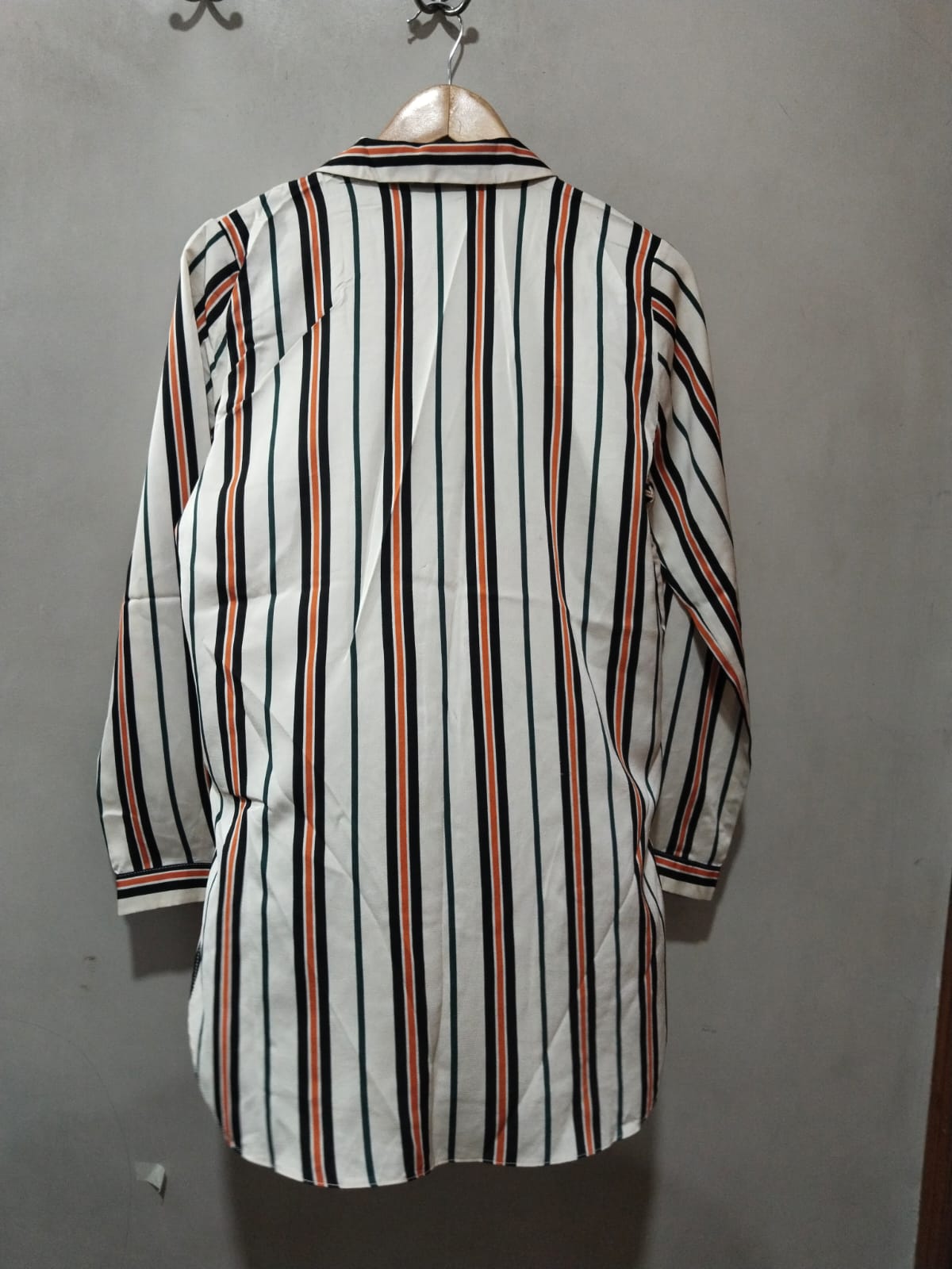 WALLIS Striped Button-Down Shirt