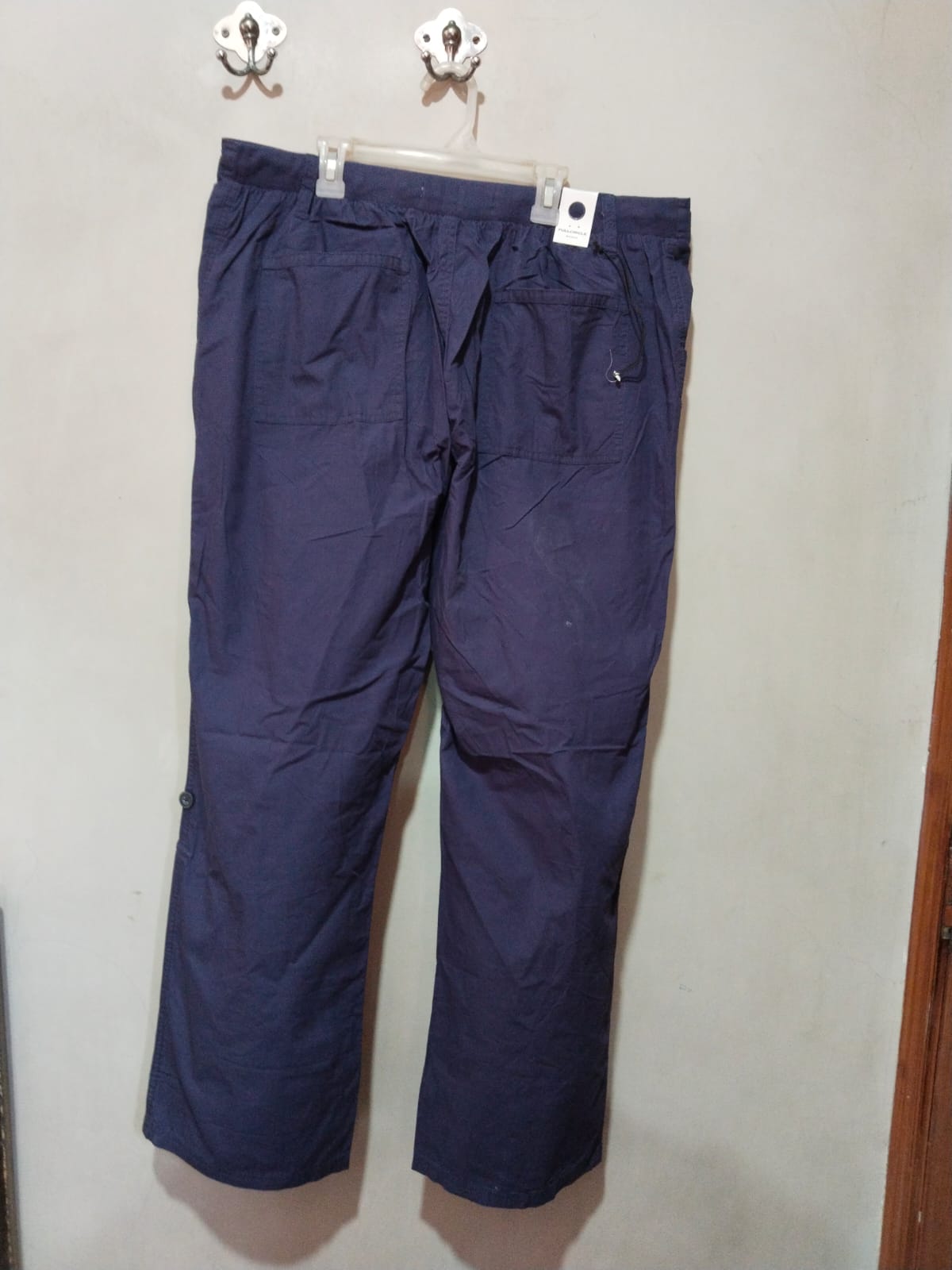 FULL CIRCLE Navy Blue Scrub Pants