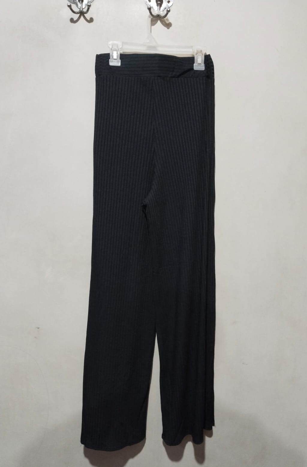 New Look Women's Black Pull-On Palazzo Pants