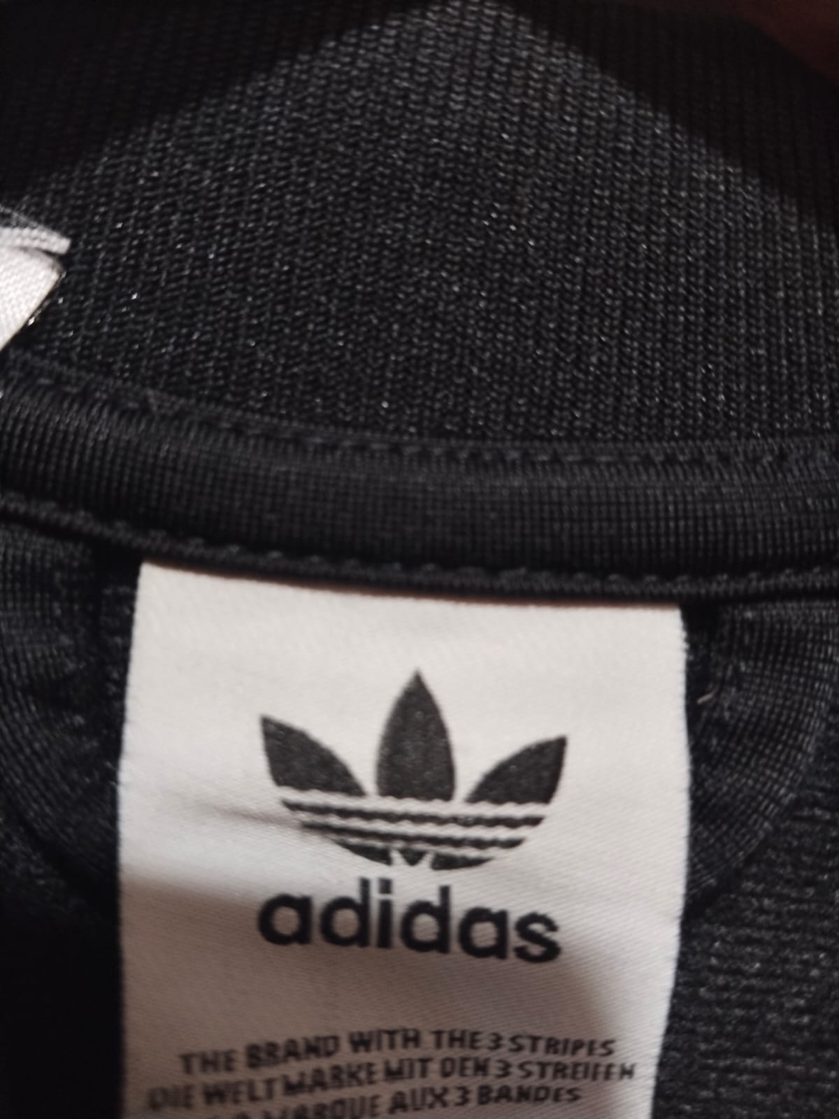 Adidas Black & White Originals Track Jacket