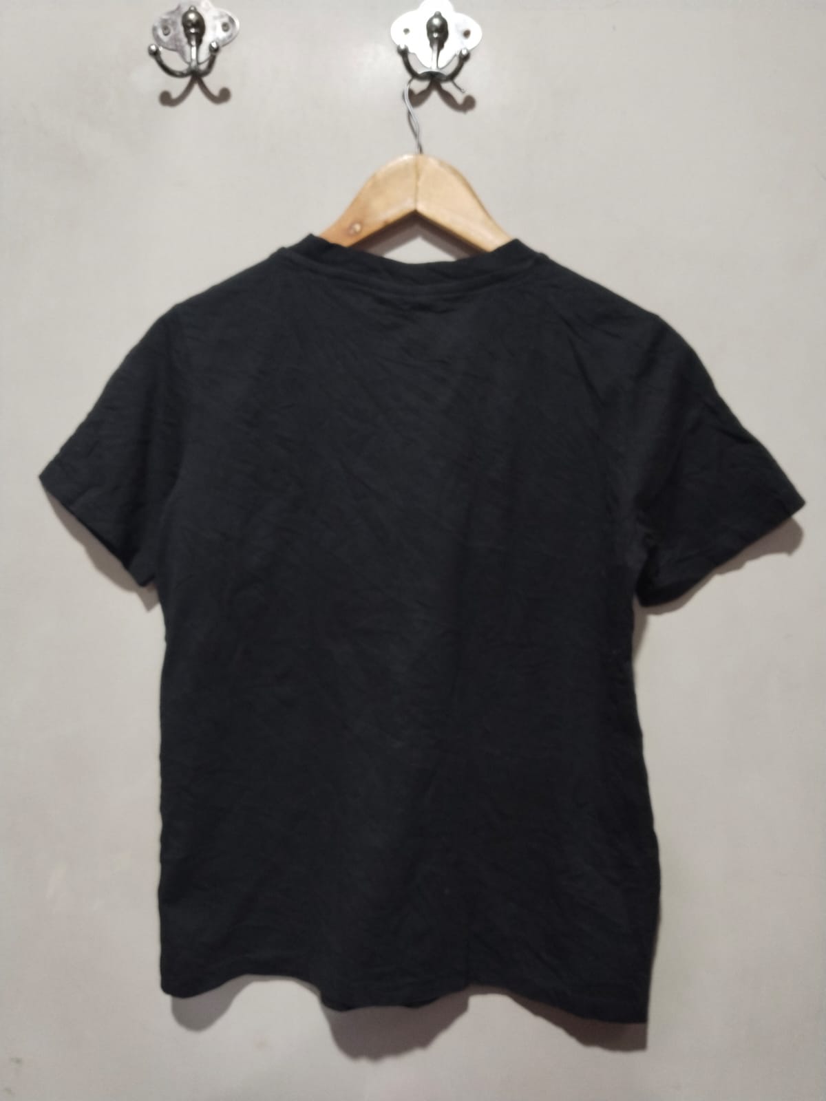 EVERLAST | L | Bust 18 |Black | Short-Sleeve, Crew-Neck T-Shirt |Cotton