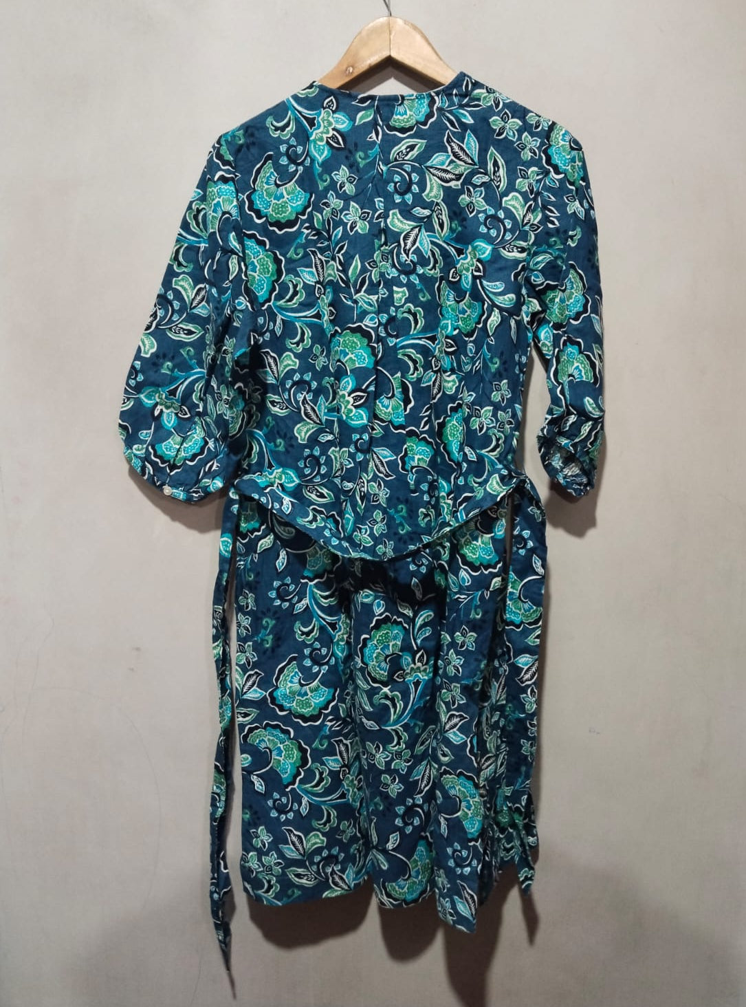 TRENERY | M | Bust 19 |Noelle Kimono |Kyoto Festival Blue |VISCOSE