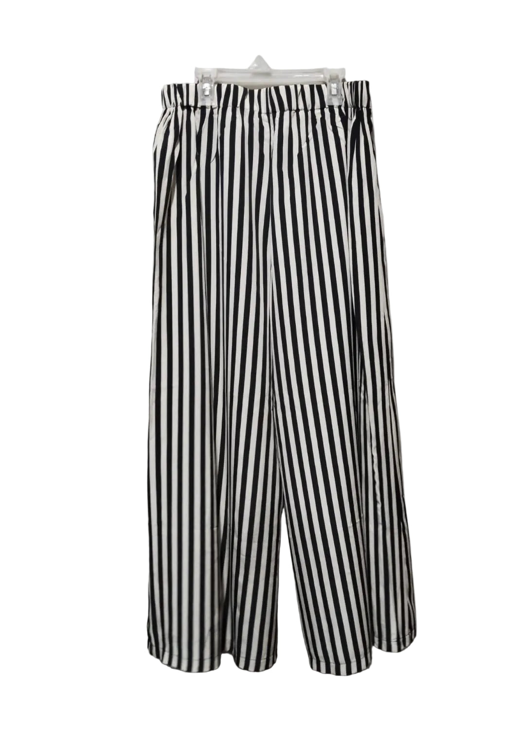 SHEIN |L| WAIST 30| C8| Vertical Striped Wide Leg Trousers