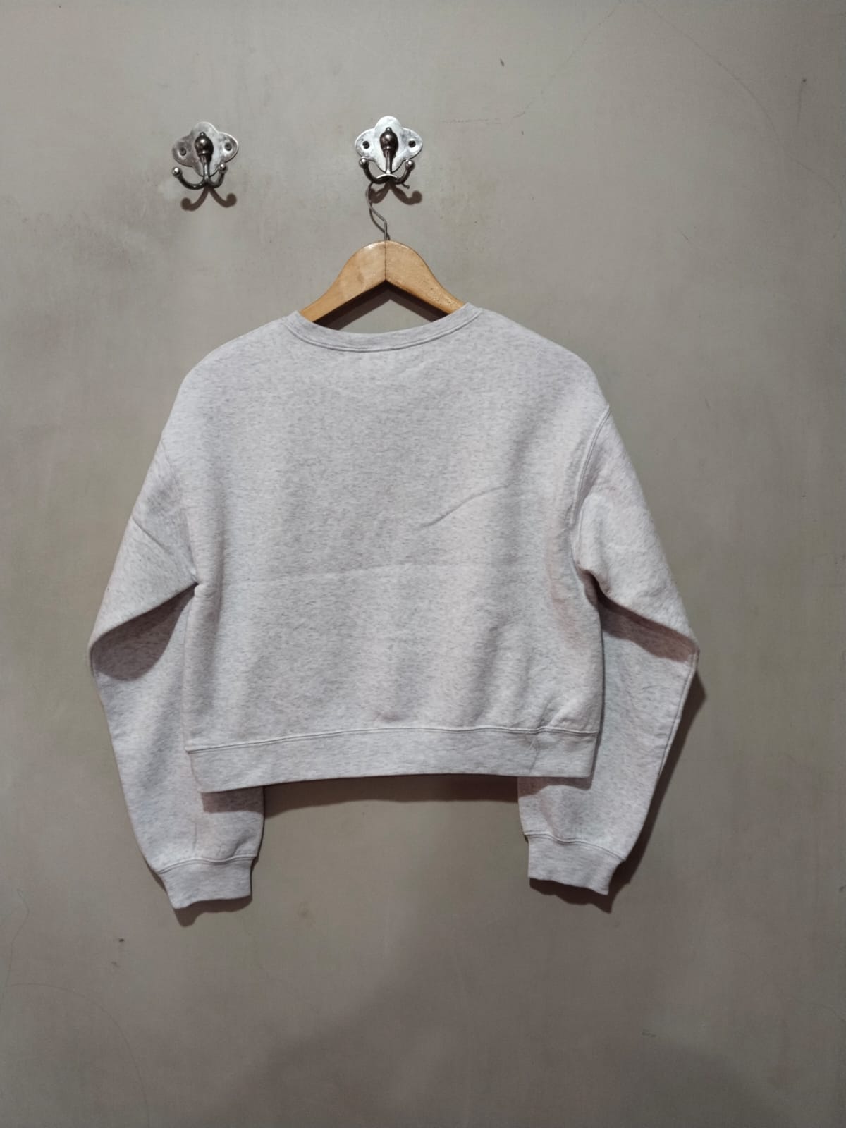 ZOOZATZ|M|BUST 20.5| Gray Florida A&M Rattlers SPORT CROP CREW Sweatshirt