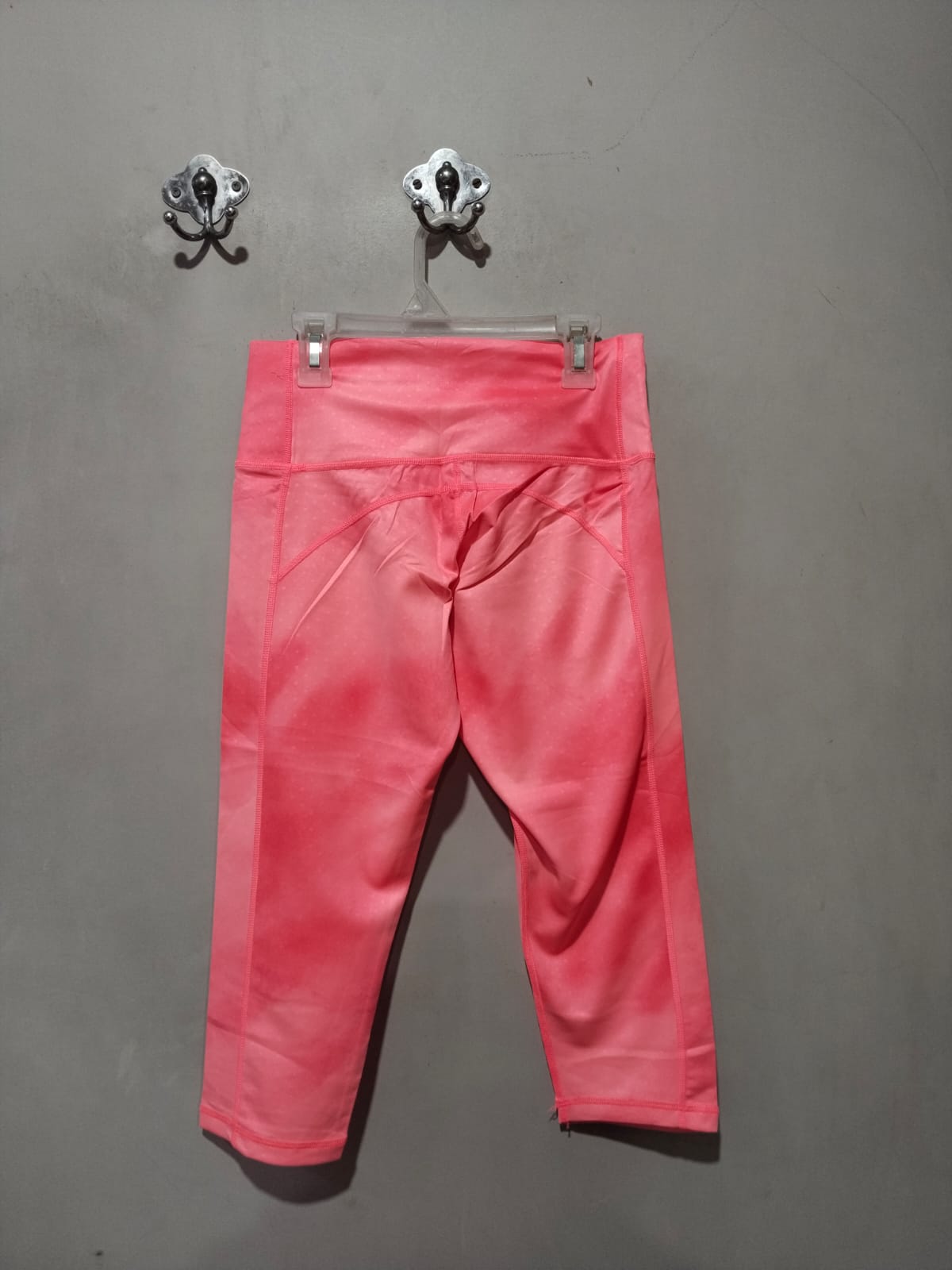 ADIDAS|S|WAIST 26| SPORTSWEAR Future Icons Allover Print Cotton 7/8 Leggings