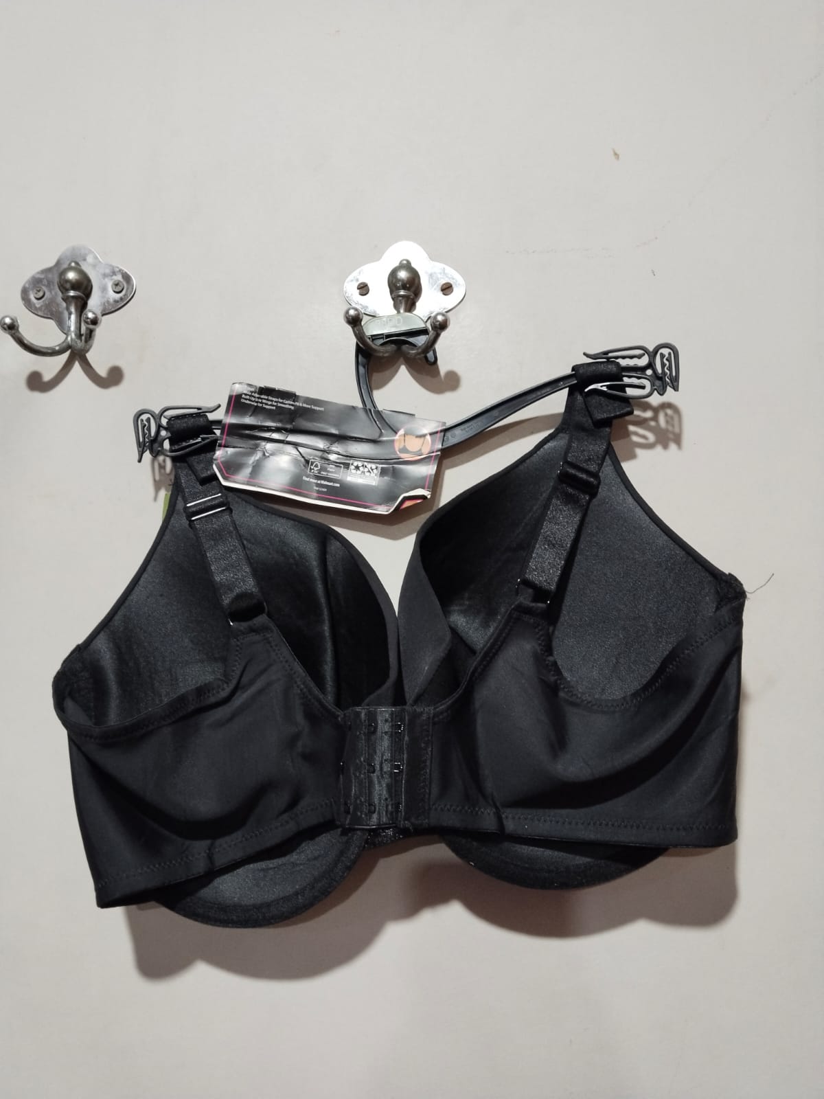 NO BOUNDARIES|38D|Full Coverage Black Everyday Contour Bra