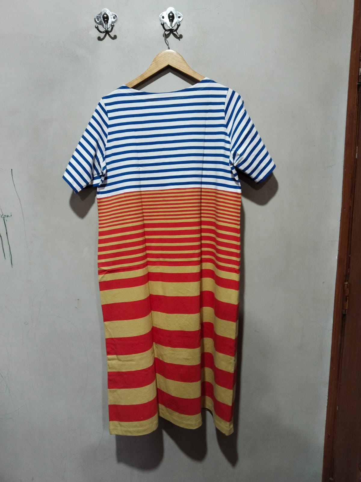 UNIQLO MARNI|L/XL|BUST 21|Striped Midi Dress