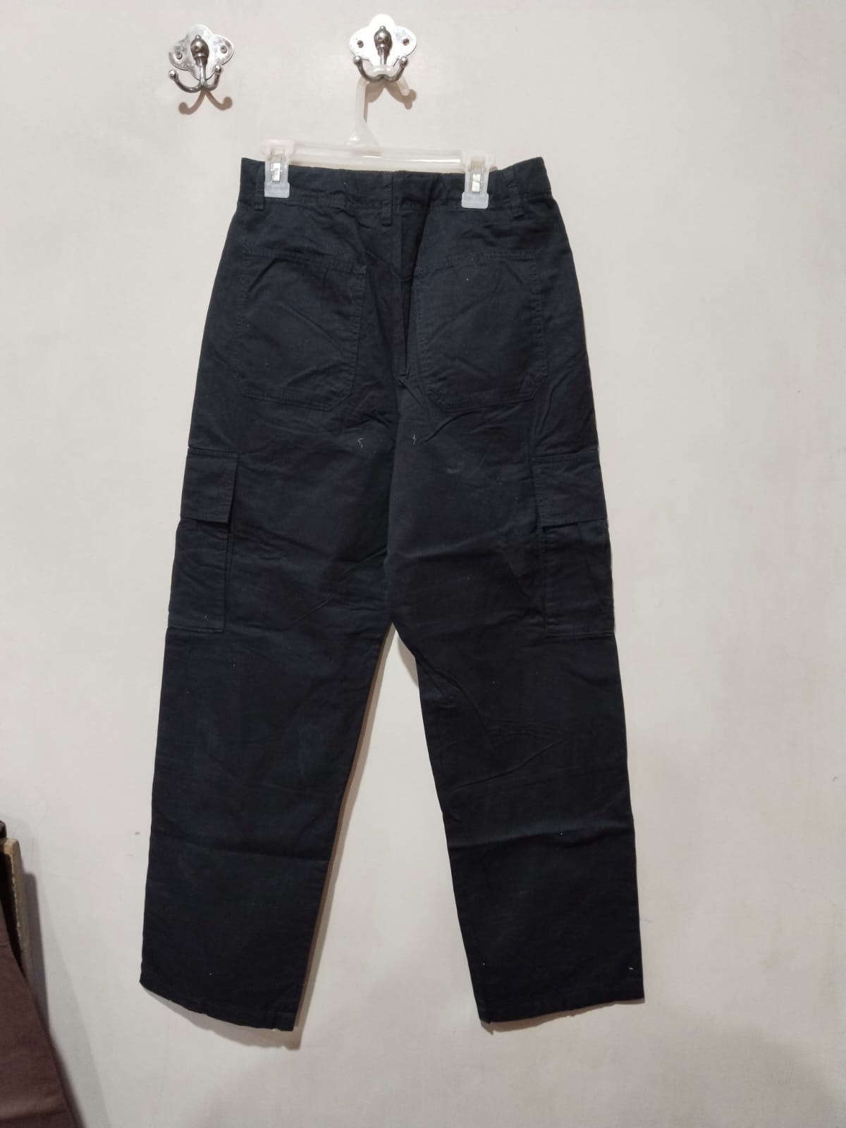 H&M |M/L|WAIST 30|Black Regular Cargo Pants