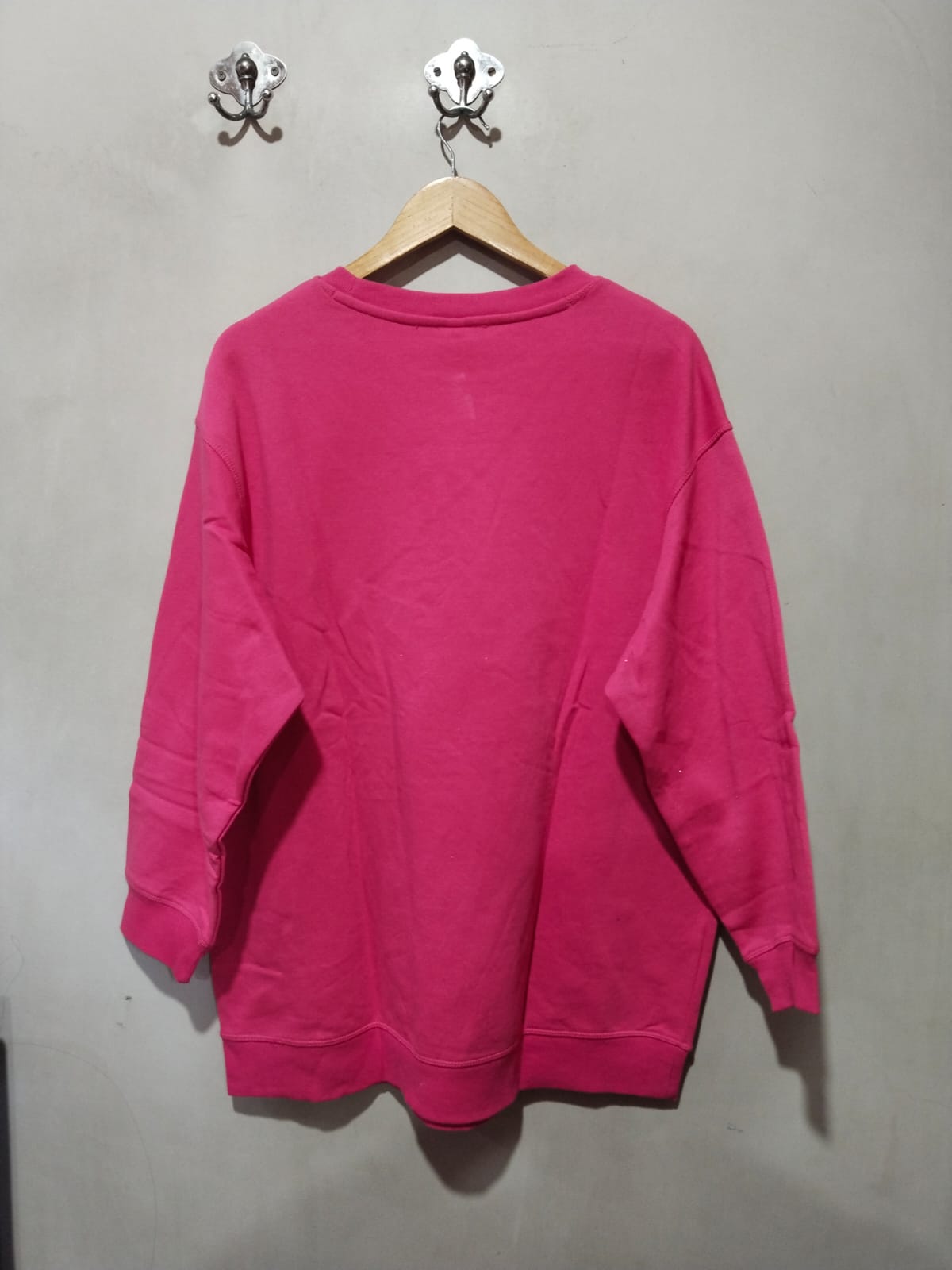 H&M|L|XL|BUST 25|Pink Oversized Crewneck Sweatshirt