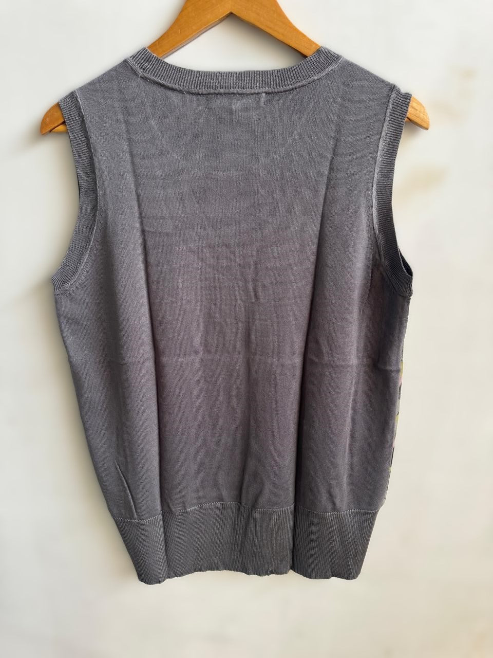 NEXT|M/L|BUST 19|NEXT GRAPHIC PRINT SLEEVELESS KNIT TOP