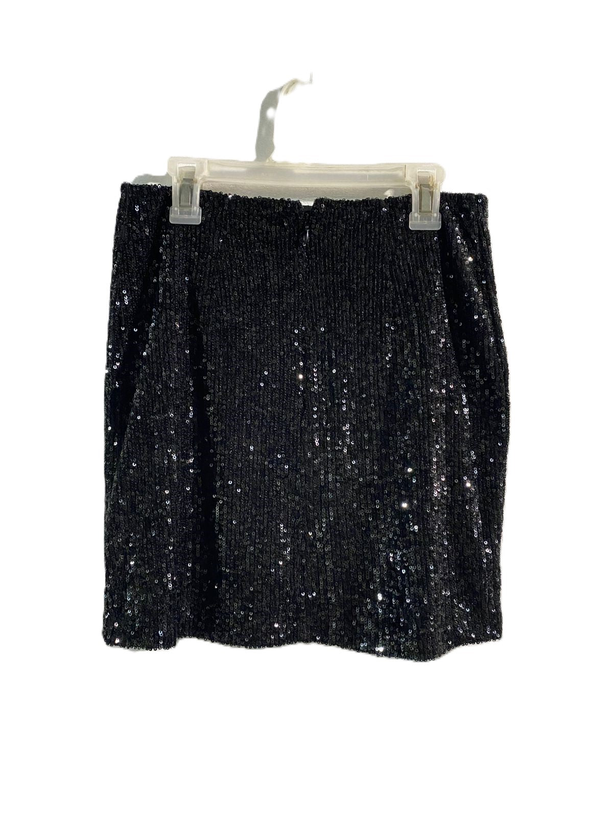 LOVE ON A HANGER|S|WAIST 26|BLACK SEQUIN MINI SKIRT
