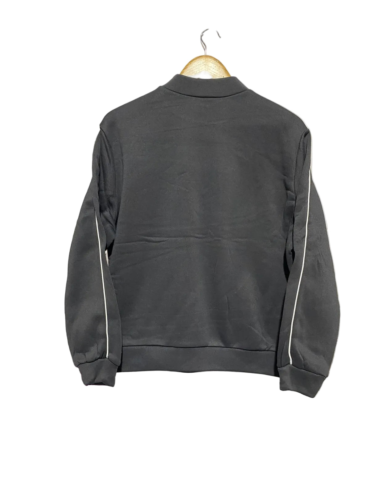 SHEIN|M|BUST 23|Grey Mock Neck Sweatshirt