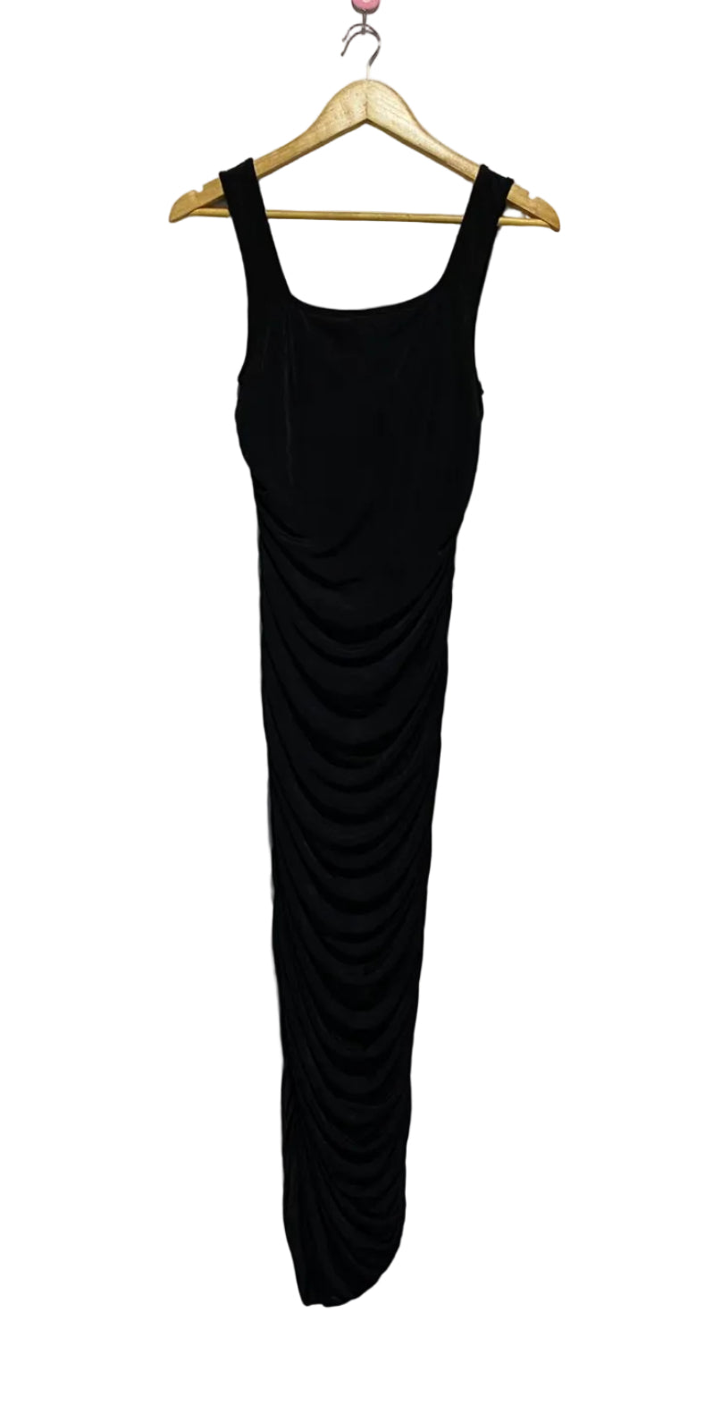 SHEIN|M|BUST 14| Ruched Sleeveless Bodycon Maxi Dress
