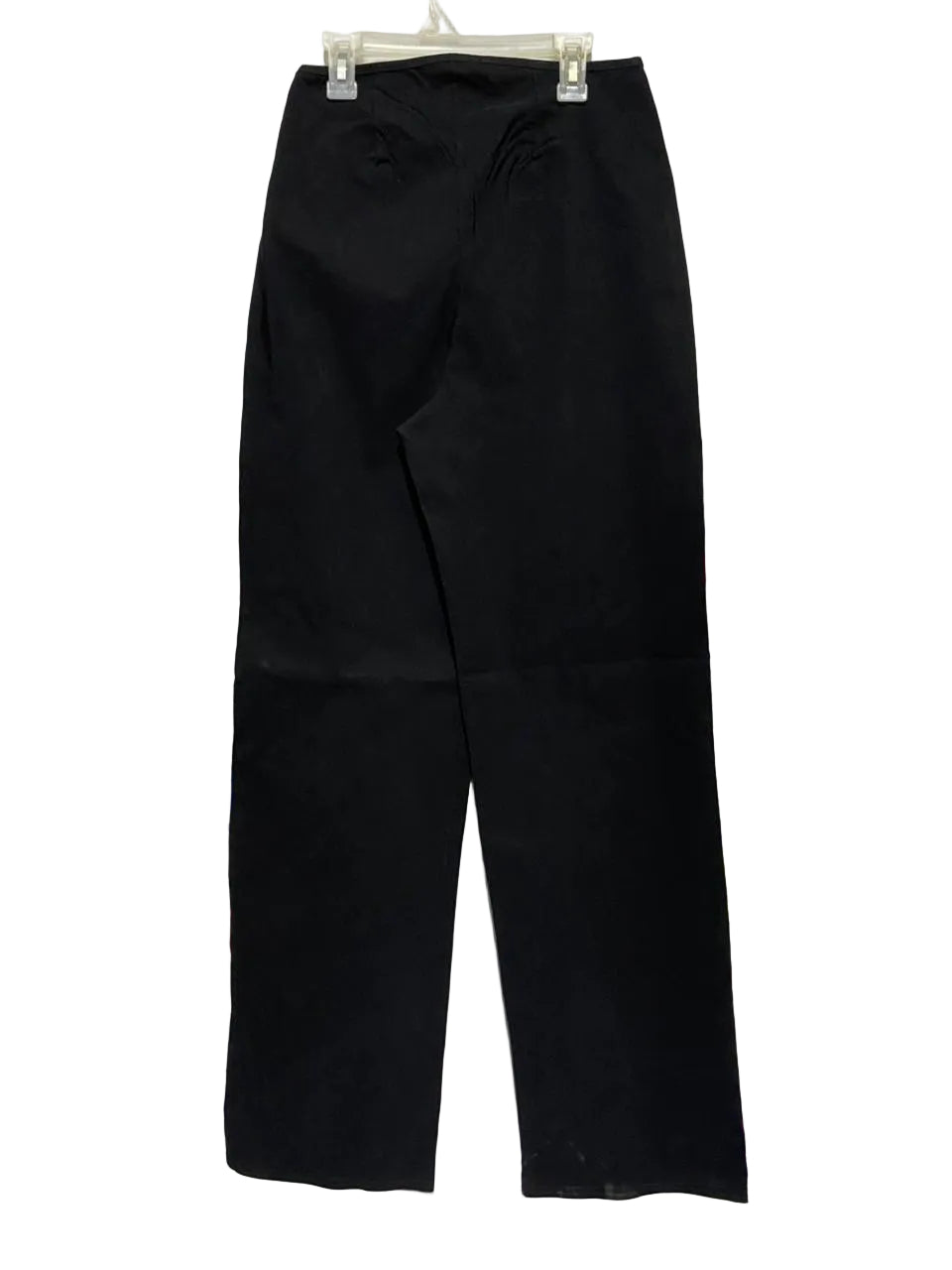 PRETTY LITTLE THING|S|WAIST 26|Black Pleated Front Straight Leg Trousers