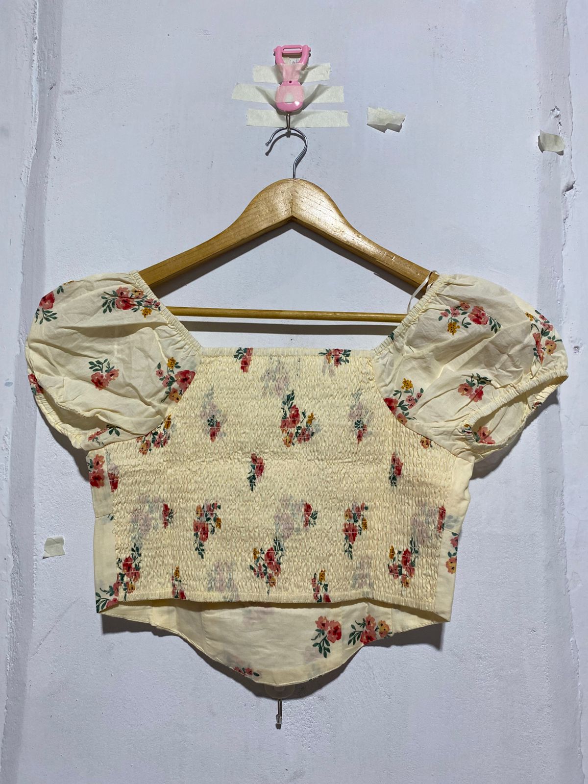 DOTTI|M|BUST 15|Floral Top