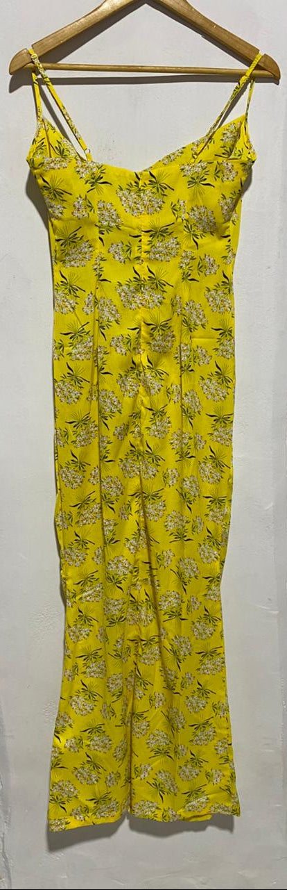 NASTY GAL|S|BUST 17|FRANKIE SILK SLIP MAXI DRESS