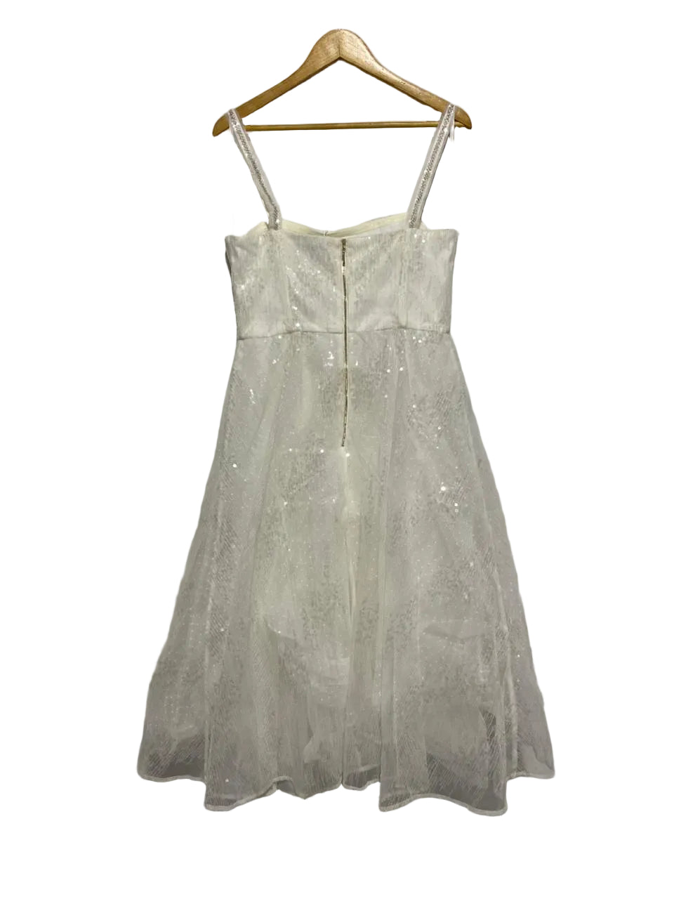 REVIEW|L|BUST 18| SANTORINI SEQUIN MIDI DRESS