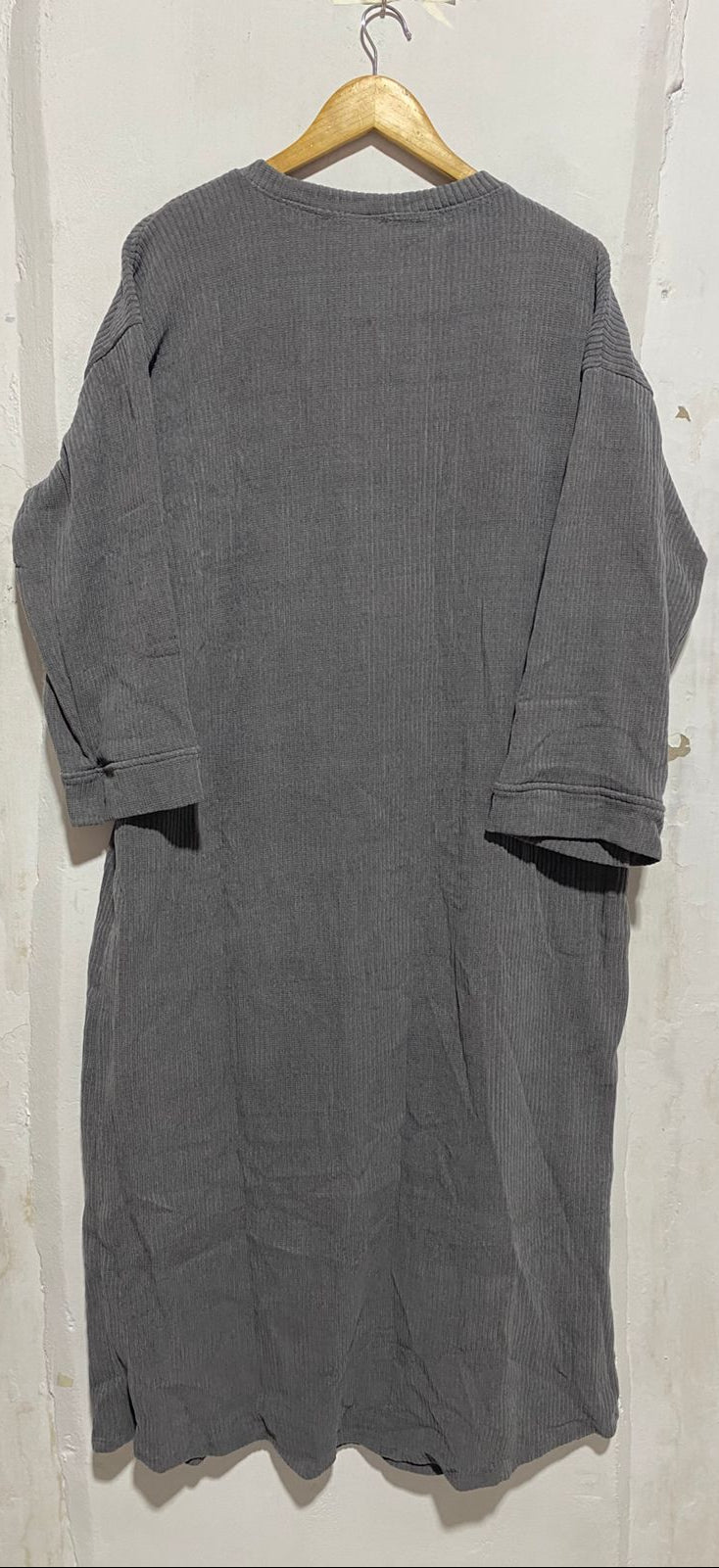 NEW COLLECTION|XL/XXL|BUST 24|Hemp Waffle Slit One Piece