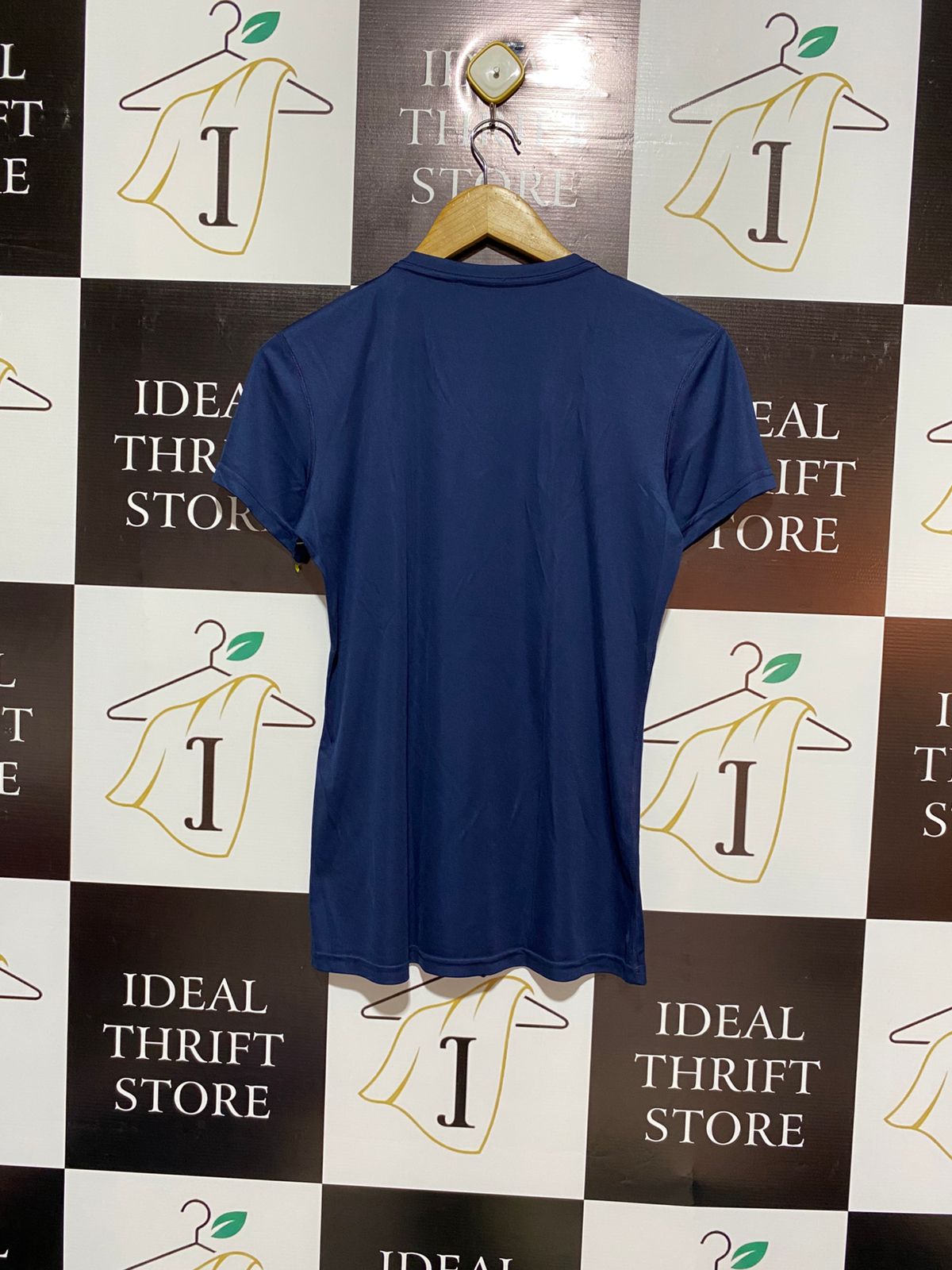 NIKE DRIFIT|S|BUST 18|BYU-Idaho "Just Do It" V-Neck T-Shirt