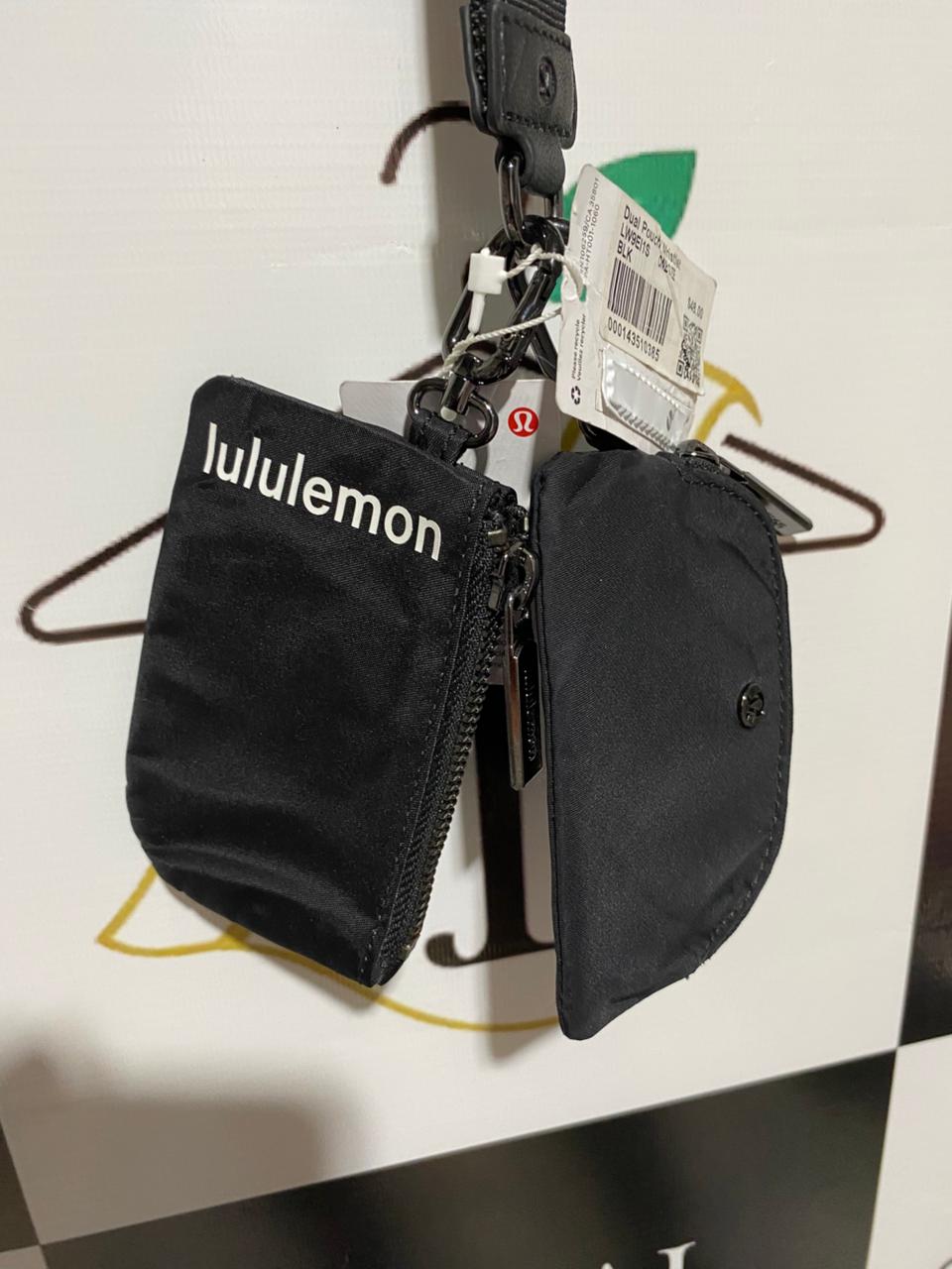 LULULEMON DUAL POUCH WRISTLET