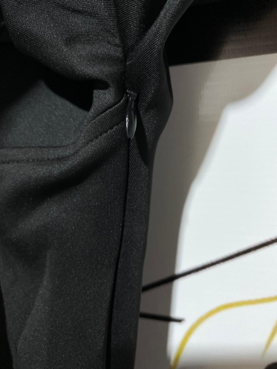 ZARA|XL|BUST 17|Black Satin-Effect Empire Waist Mini Dress