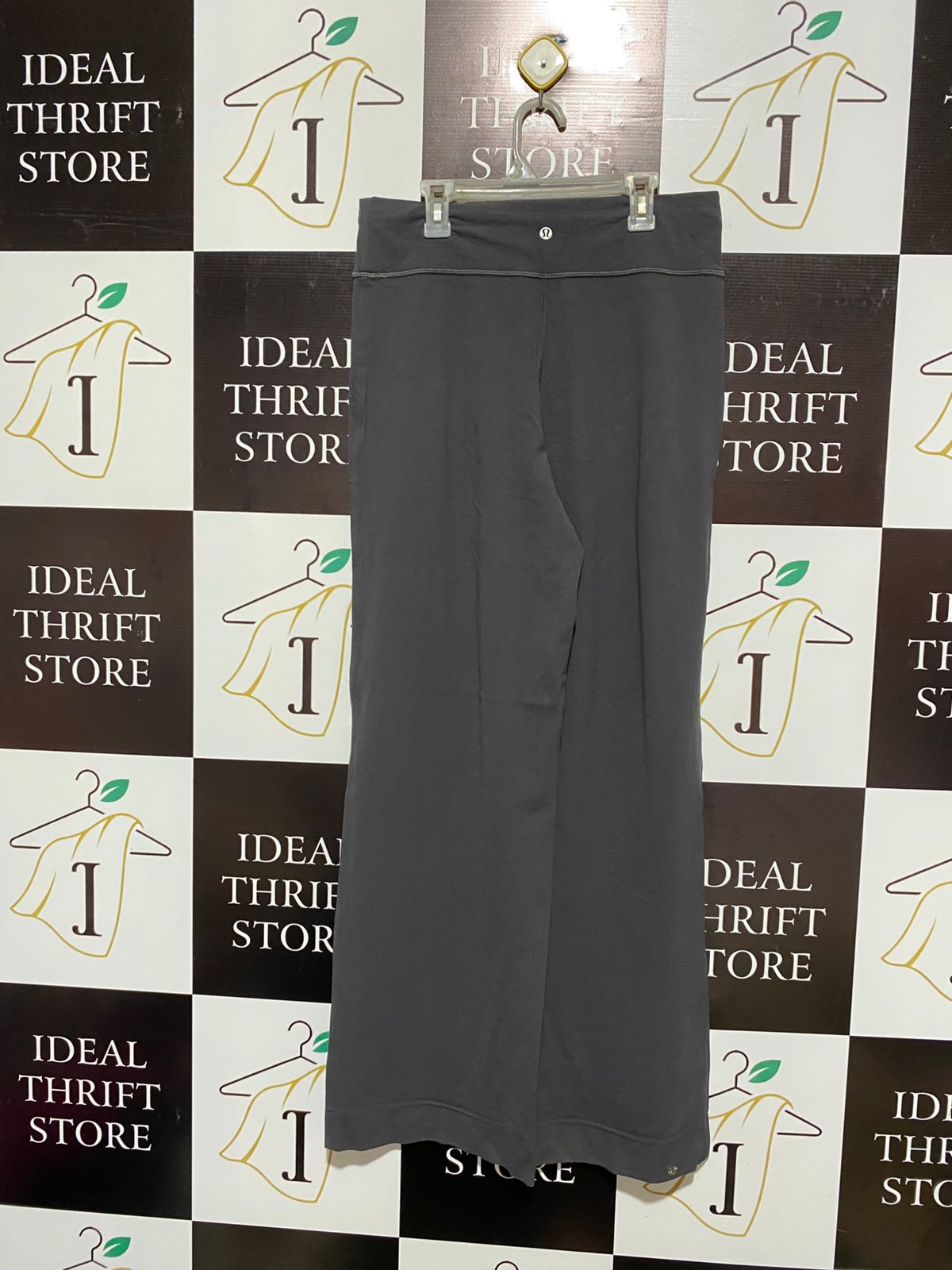 LULULEMON |L| WAIST 30| Women's Dark Grey, Wide-Leg Athletic or Lounge Pants
