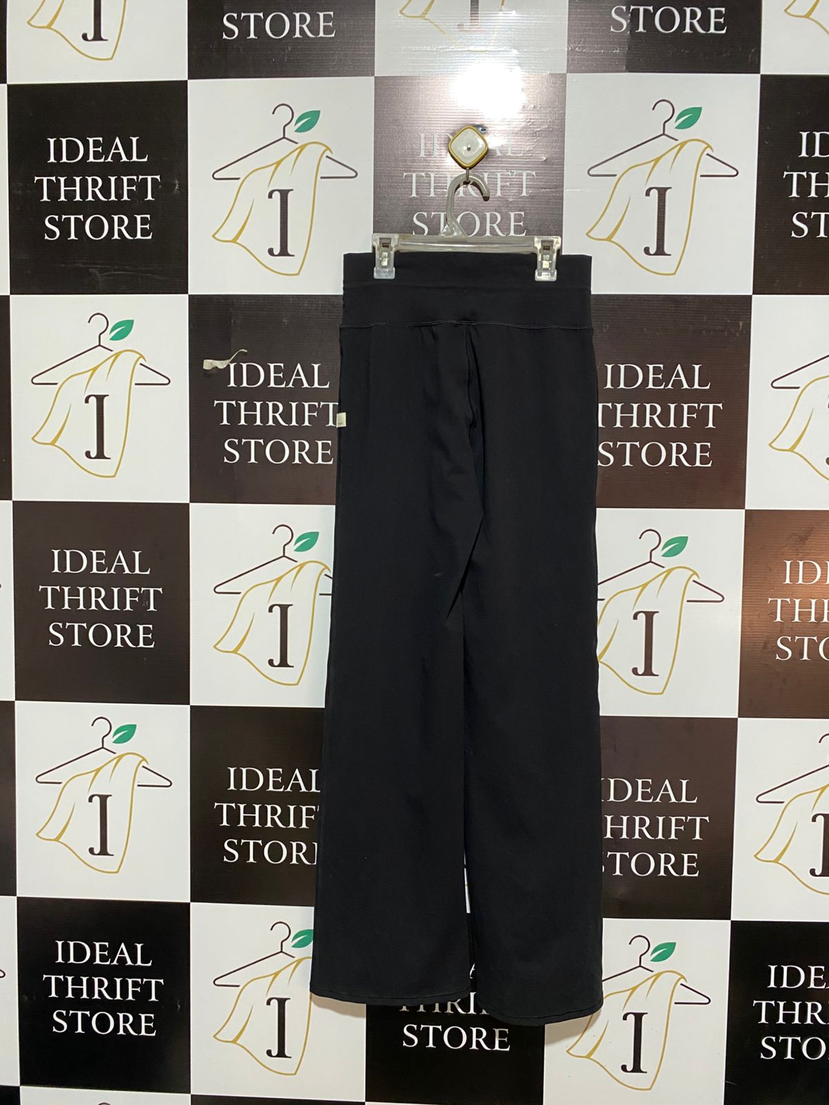VUORI |M| WAIST 26| Black Wide-Leg Trousers