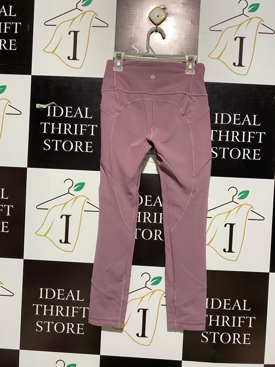 LULULEMON |S| WAIST 24| All The Right Places Crop Figue or Misty Merlot