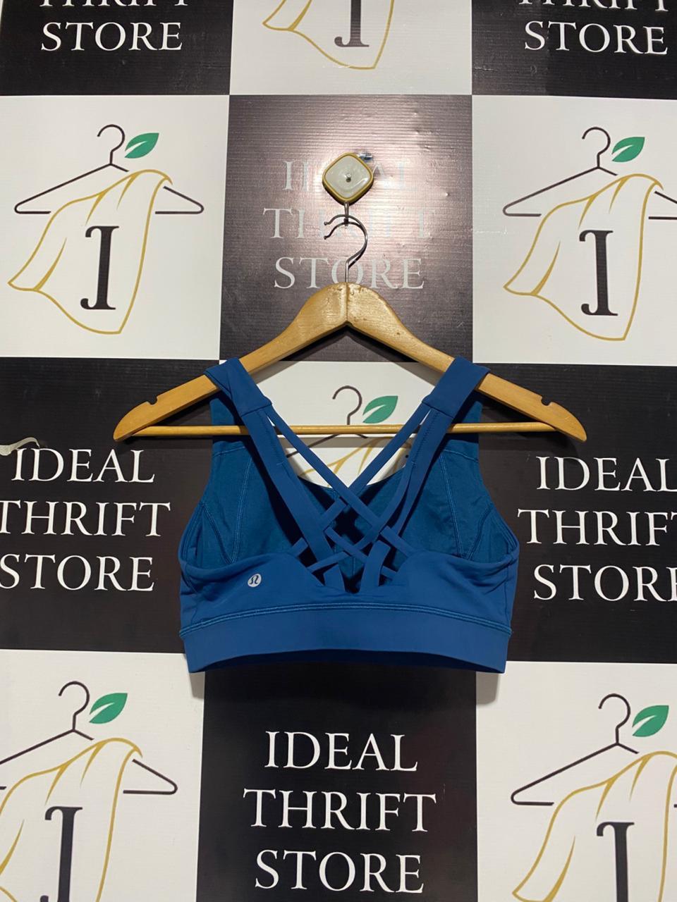LULULEMON |S| BUST 12| Barry's Black Dart Bra