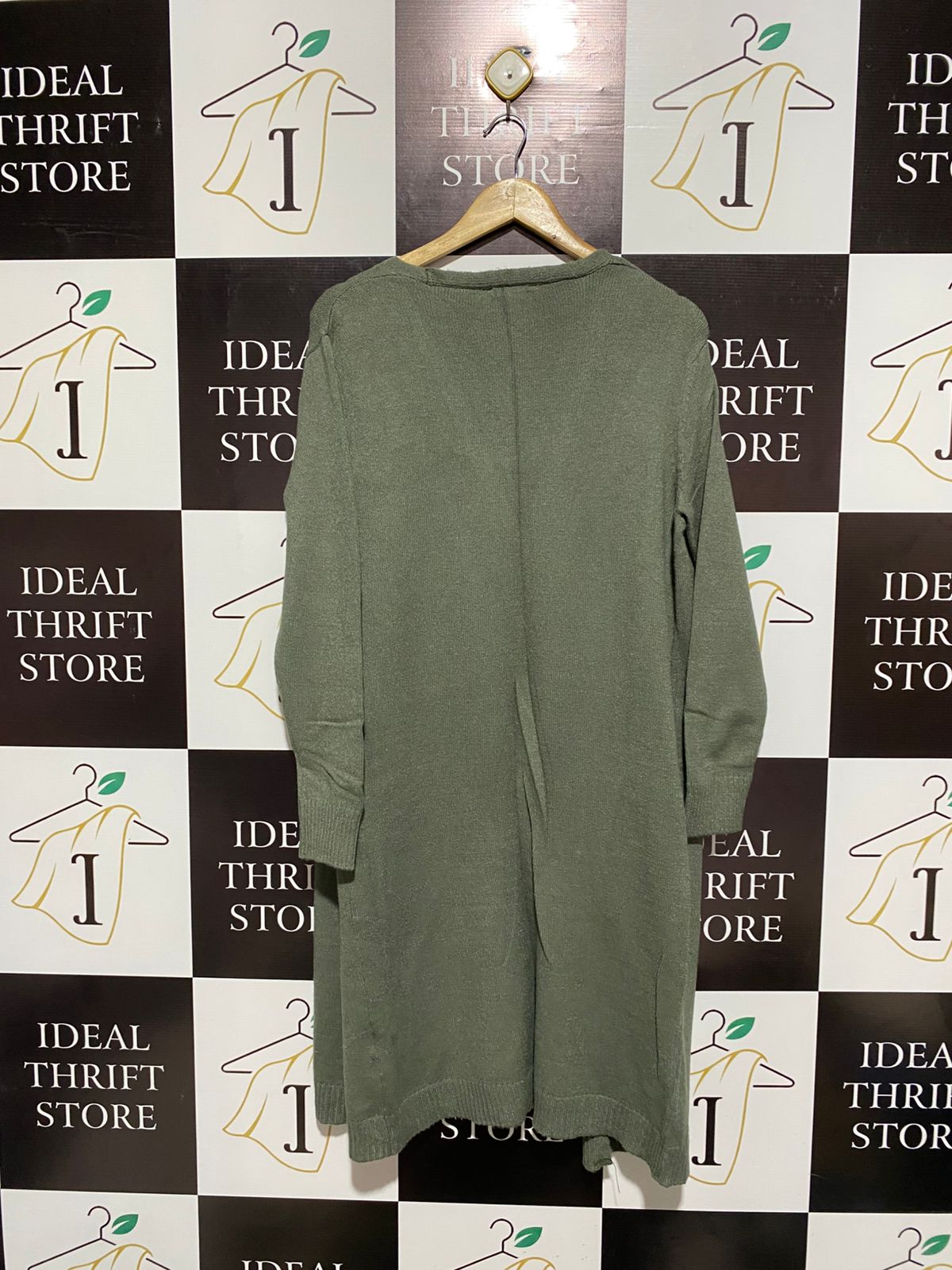 MISS SHOP |M| BUST 20| Open-Front, Longline or Duster Length