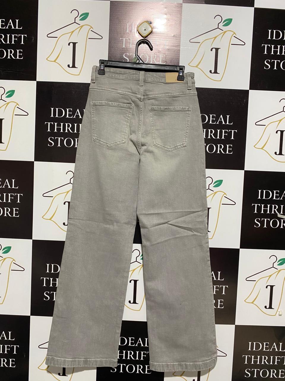 WIDE LEG |M| WAIST 28| High-Waisted, Wide-Leg Denim Jeans