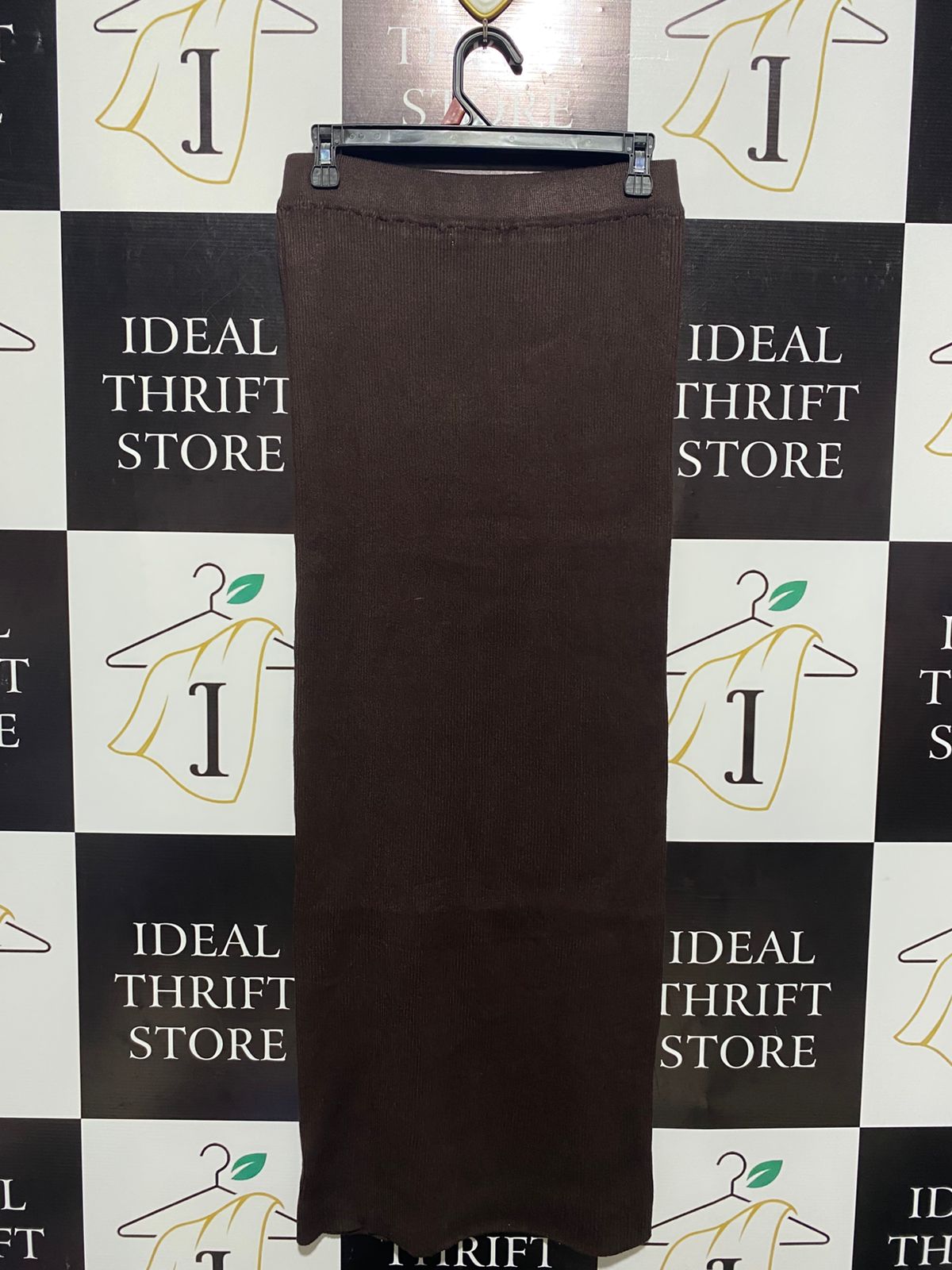 INDIGO DESIGNS |XL| WAIST 28| C6| GOLD-BUTTON KNIT SKIRT SWEATER