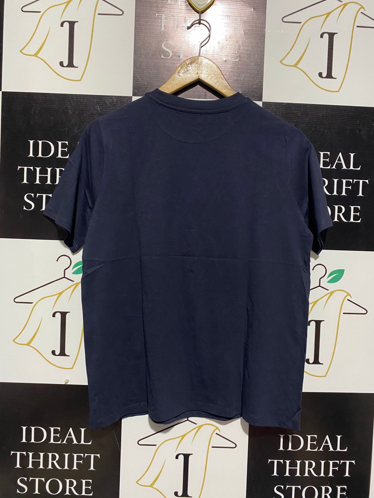 WOMEN'S ESSENTIAL COTTON TEE IN NAVY BLUE |S| BUST 19| C1|