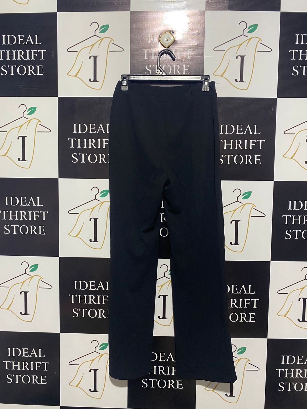 CLASSIC BLACK TAILORED TROUSERS |M| WAIST 28|