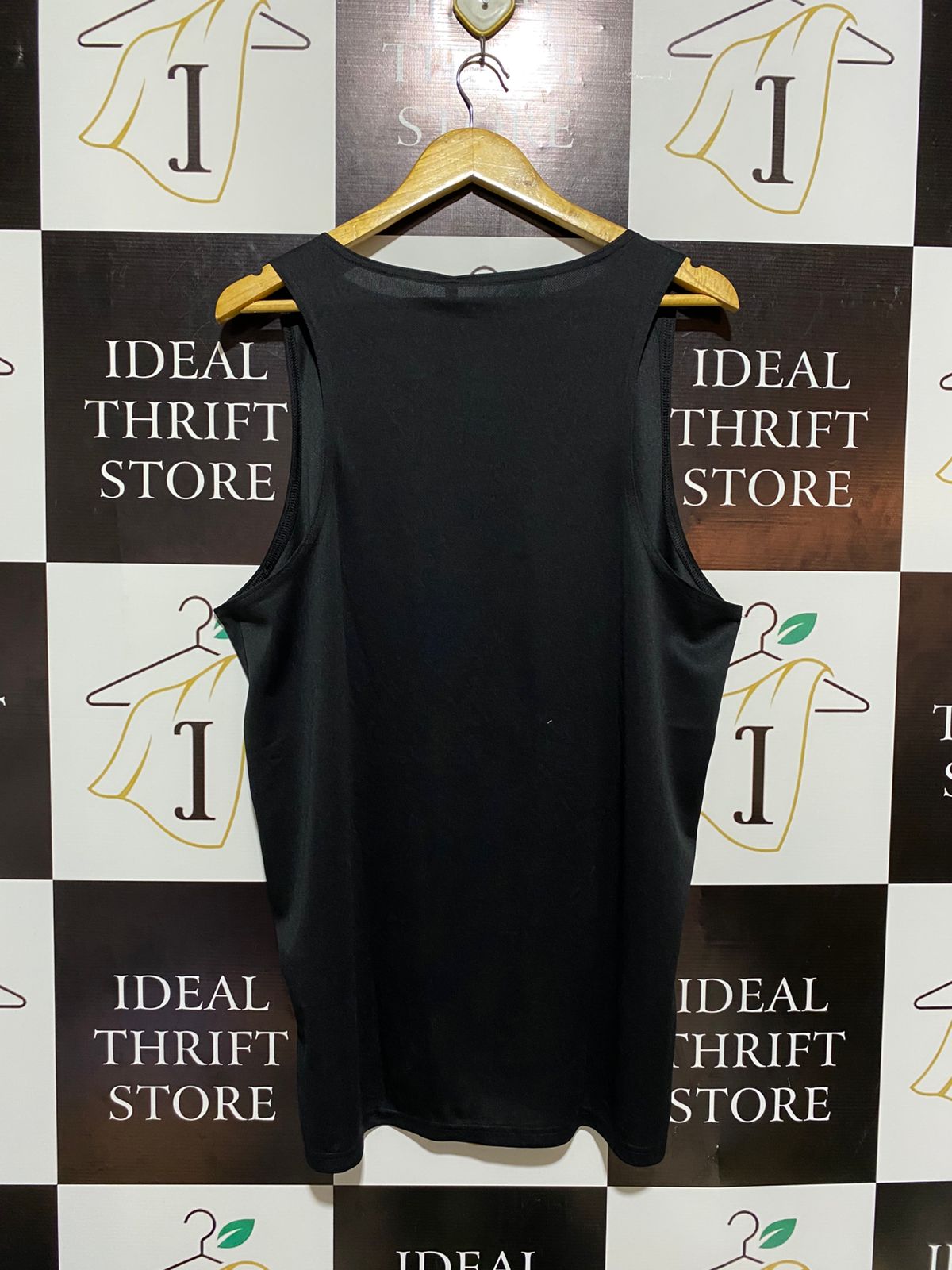 ANKO |XXL| BUST 22| MEN'S BLACK PERFORMANCE TANK TOP