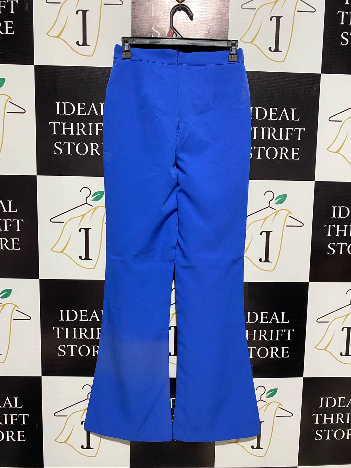 COTTON ON |M| B3| WAIST 26| ELECTRIC BLUE FLARED TROUSERS
