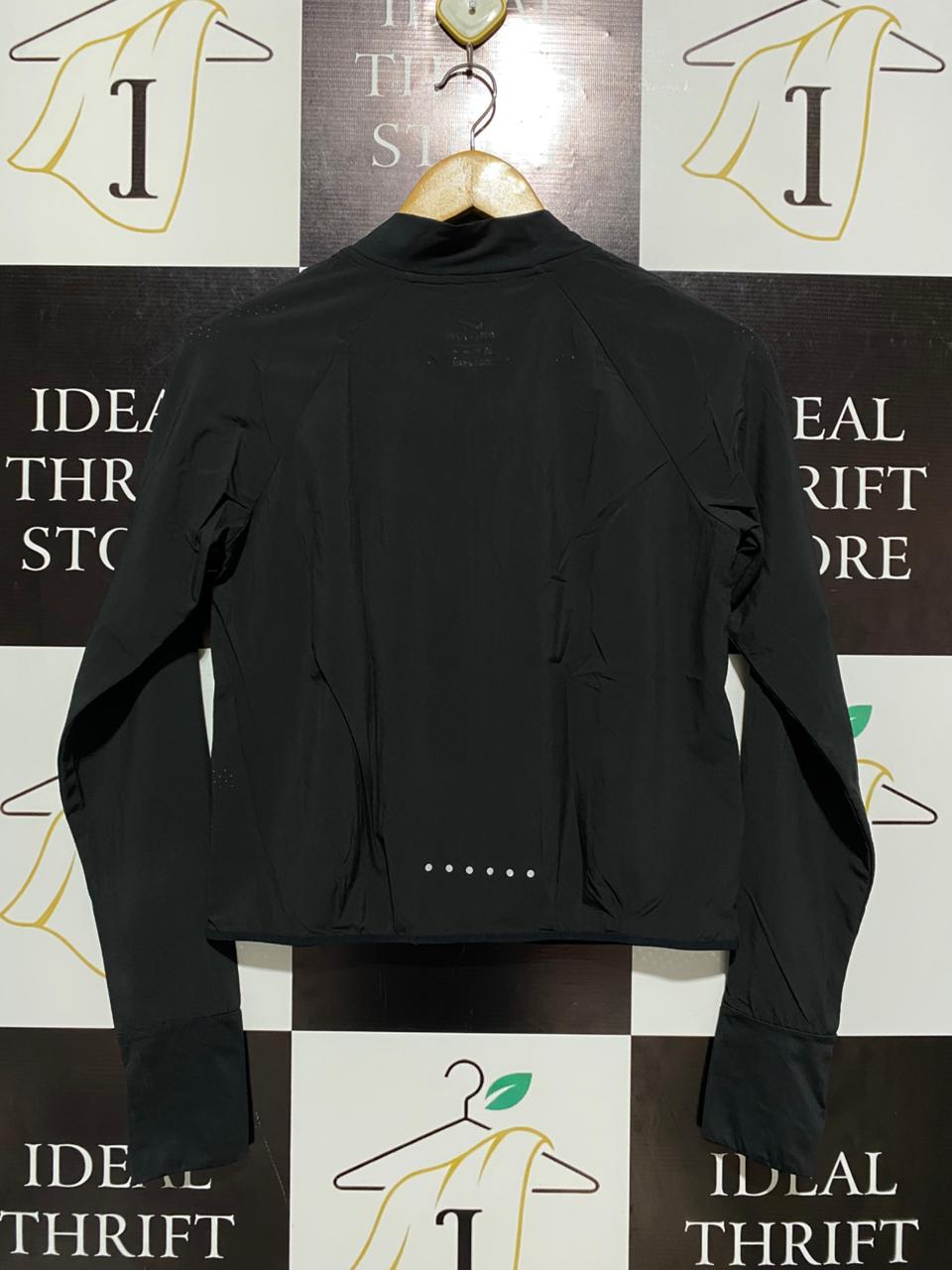 NIKE |XS| BUST 17| WOMEN'S CITY BOMBER RUNNING JACKET - BLACK/SILVER