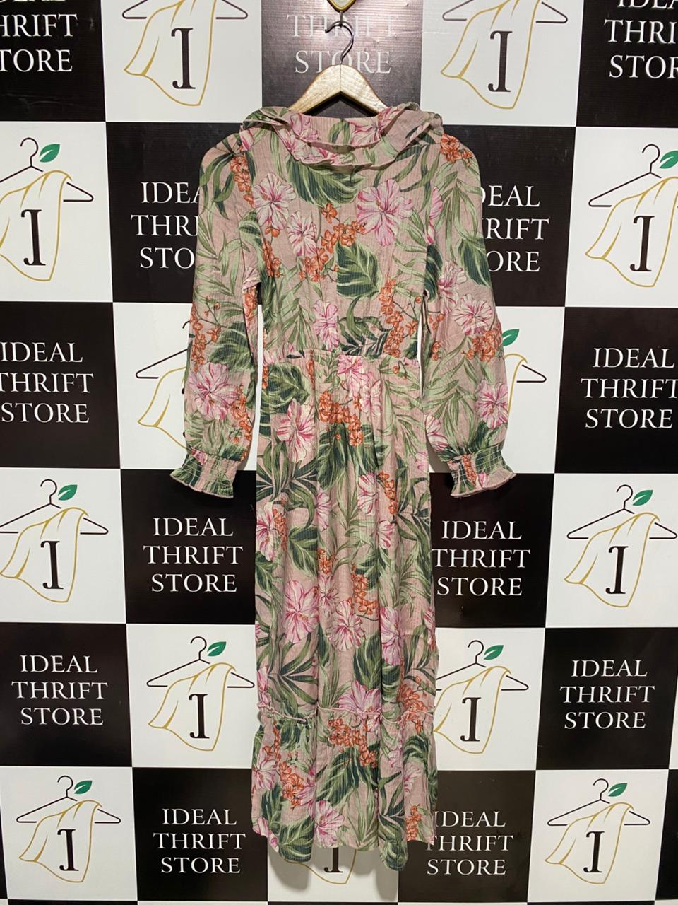 SUNNY GIRL |S| BUST 13| C3| FLORAL TIERED MAXI DRESS