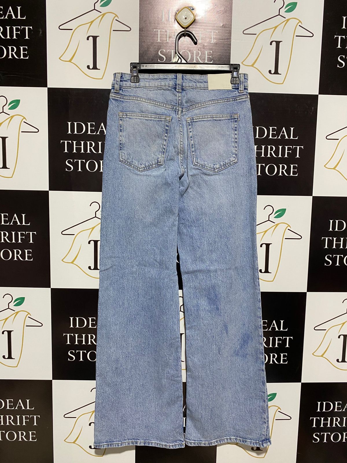 MNG DENIM |L| WAIST 30| SLEEK ONYX CARGO PANTS