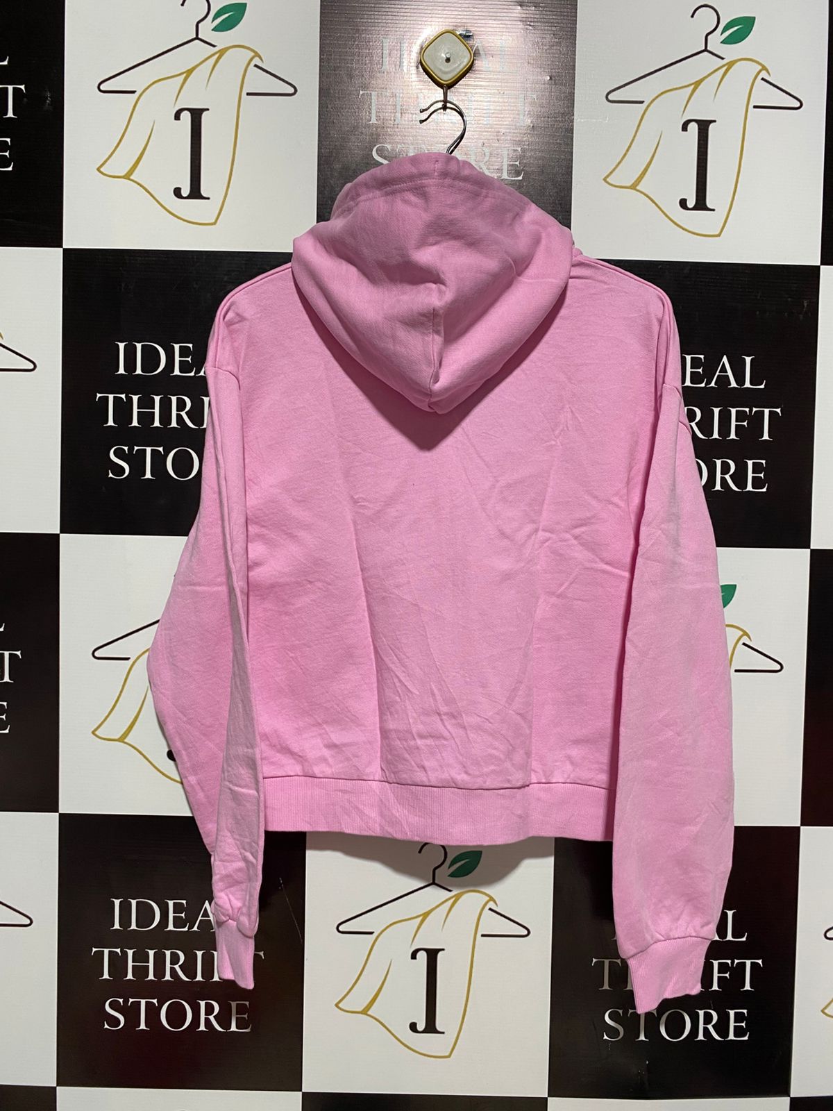 FILA |M| BUST 22| WOMEN'S LIGHT PINK FULL-ZIP FLEECE TRAINING HOODIE