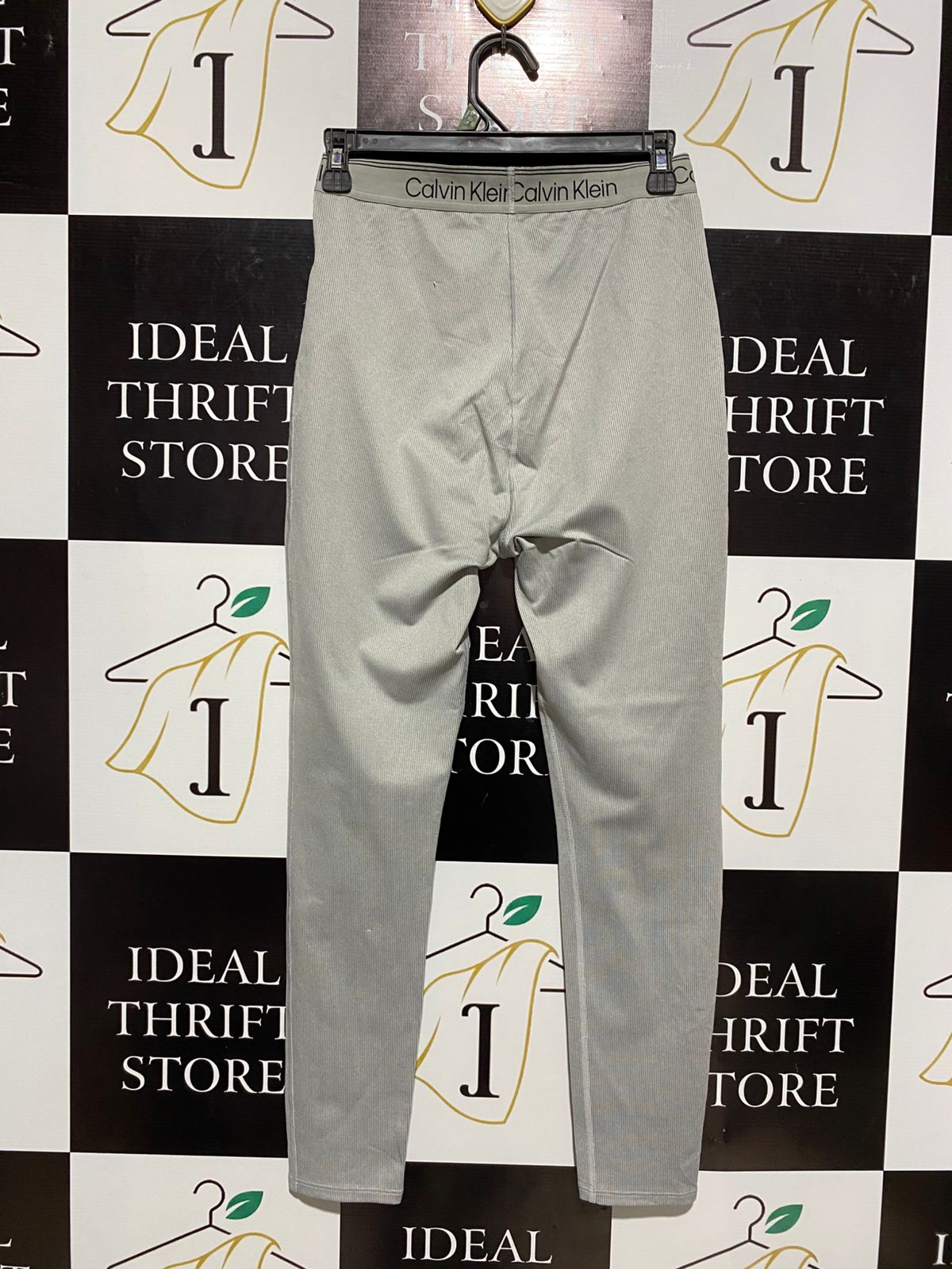 CALVIN KLEIN |M| WAIST 26| WOMEN’S RELAXED FIT LEGGINGS - SIGNATURE LOGO WAISTBAND