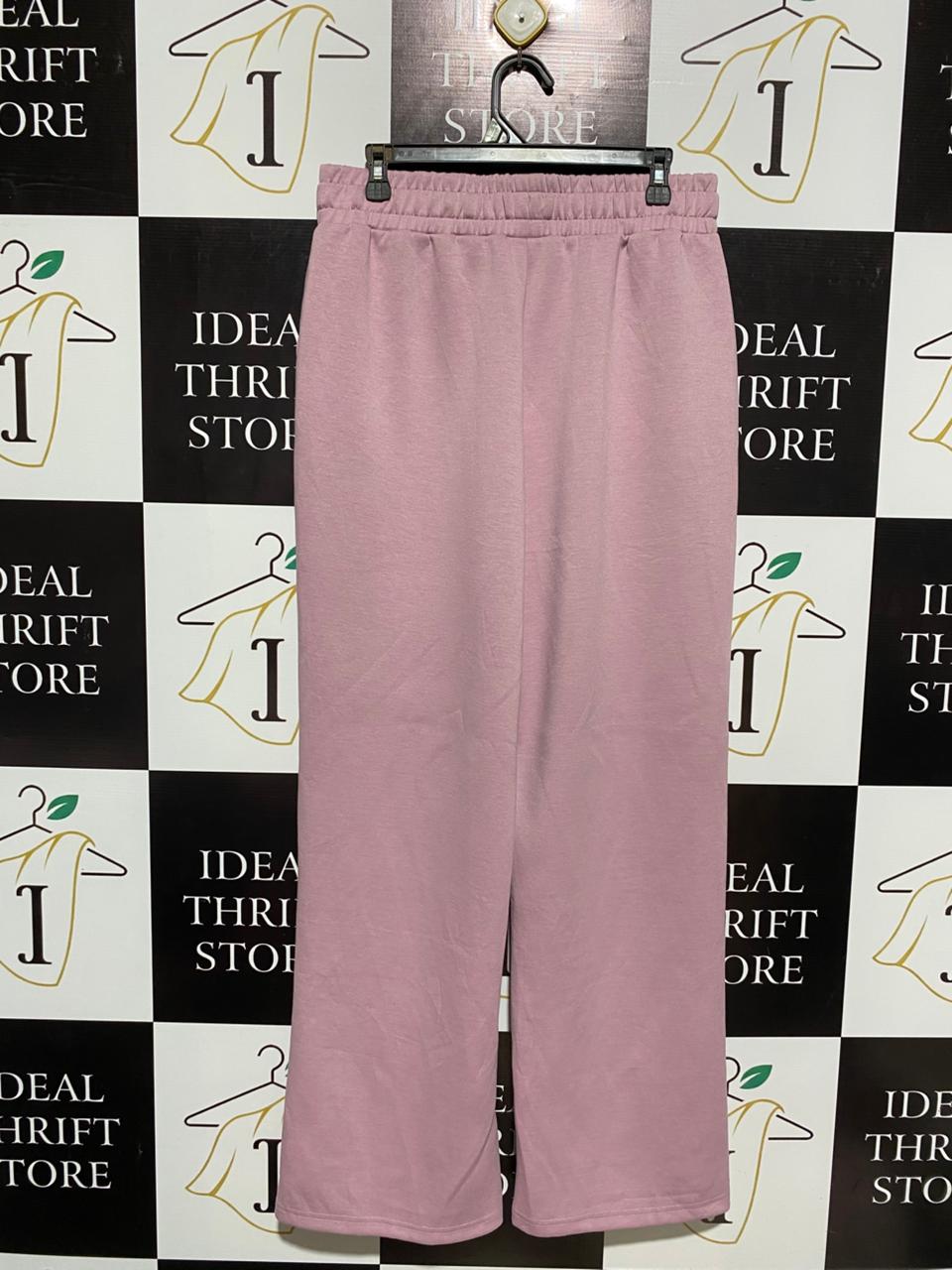 EVERLAST |L| WAIST 31| WOMEN’S RELAXED TRACK PANTS - SOFT MAUVE PINK SWEATPANTS