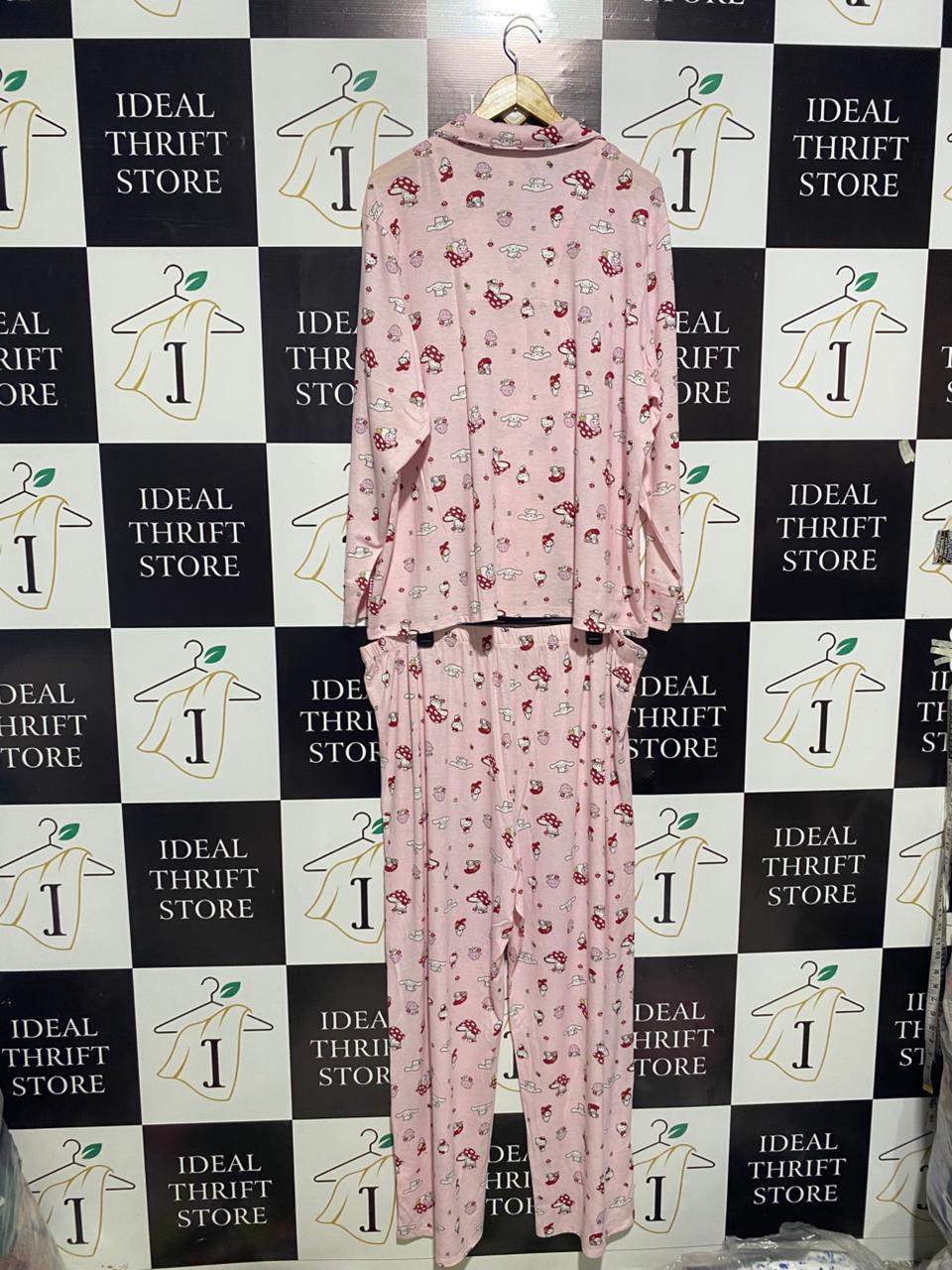 HELLO KITTY |XL| PINK GRAPHIC PYJAMA SET