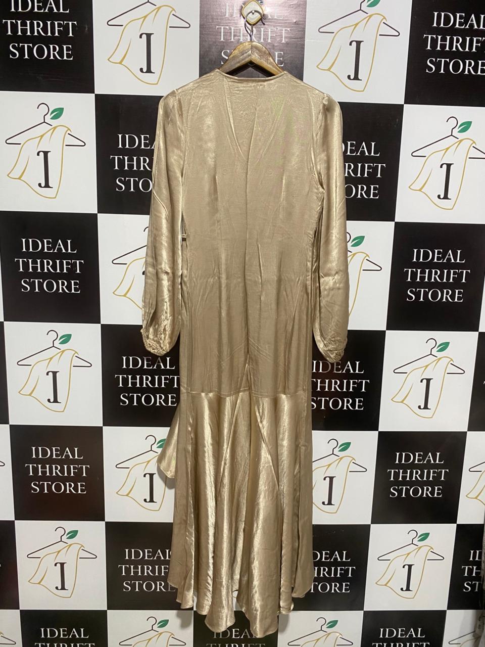 SHONAJOY |M| BUST 16| LUXE SATIN MAXI ROBE / DUSTER DRESS