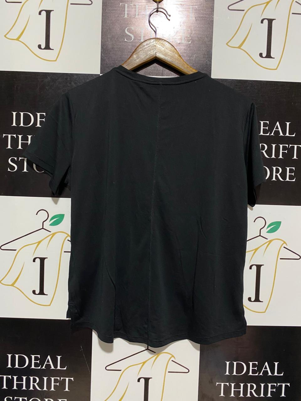 NIKE |M| BUST 20| DRI-FIT ESSENTIAL TRAINING TEE - SLEEK BLACK SHORT SLEEVE PERFORMANCE