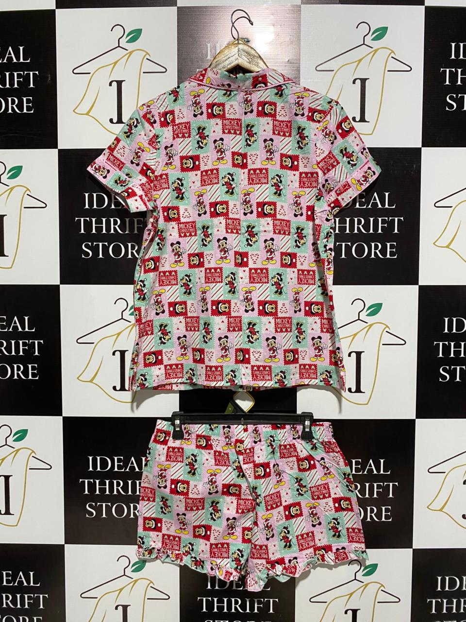 DISNEP |L| FESTIVE MINNIE MOUSE SHORT PAJAMA SET