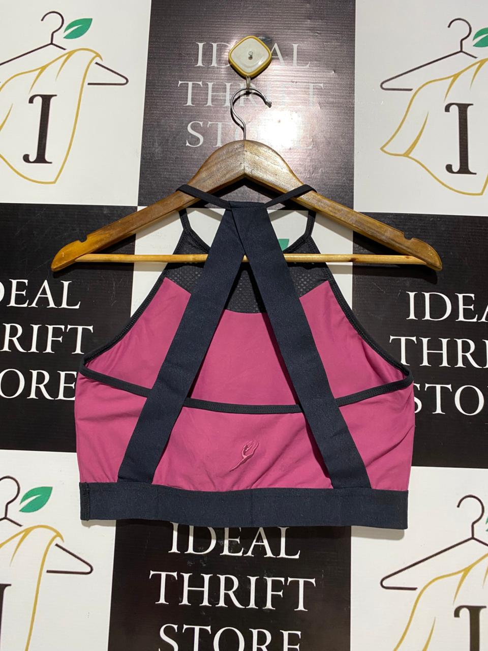 ENERGETIKS |L| BUST 15| VICTORIA'S SECRET PINK CROPPED SPORTS BRA